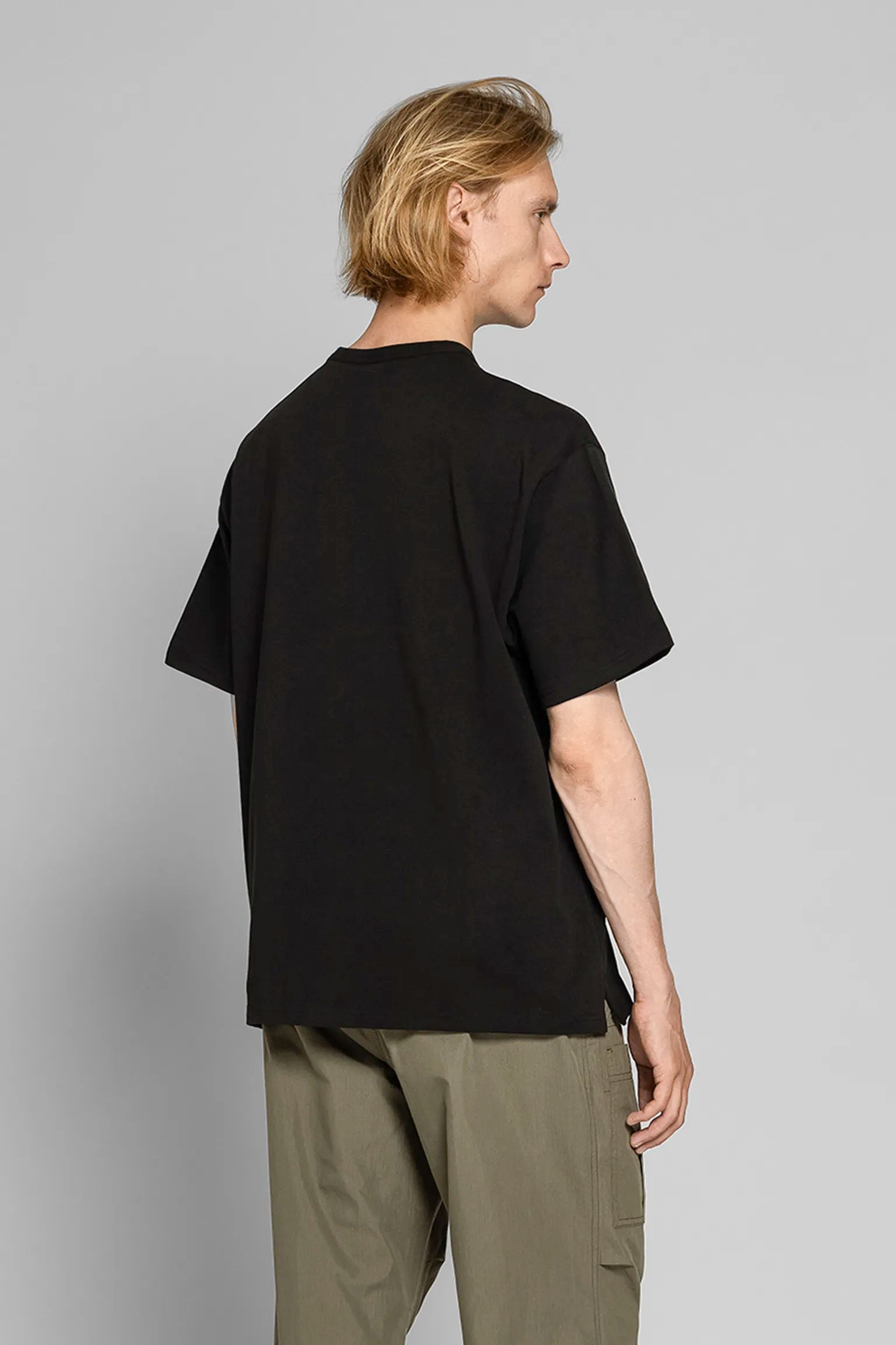 Стильні Футболка OG DOUBLE RIB OVERSIZED TEE BLACK