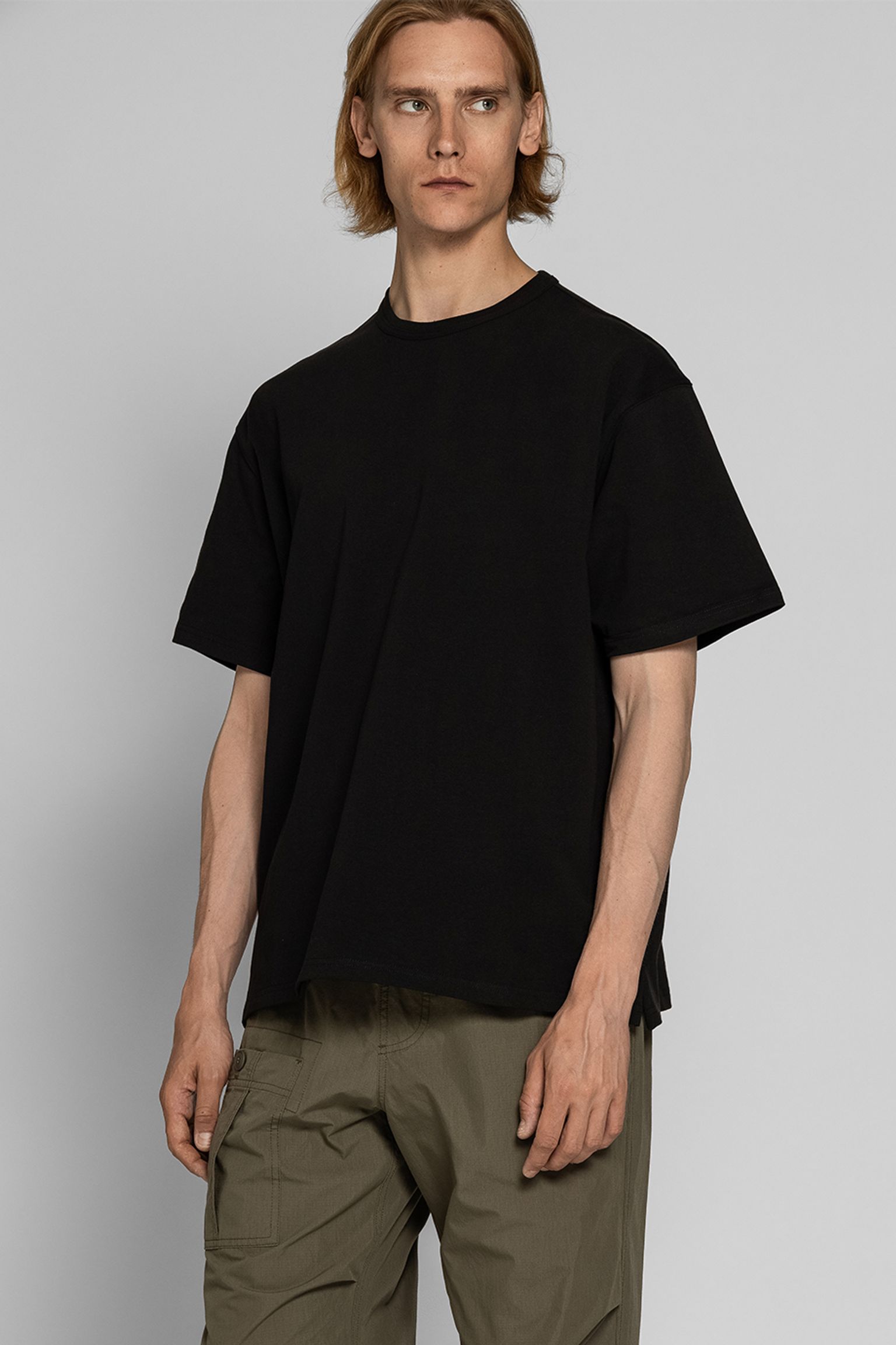 Футболка OG DOUBLE RIB OVERSIZED TEE BLACK