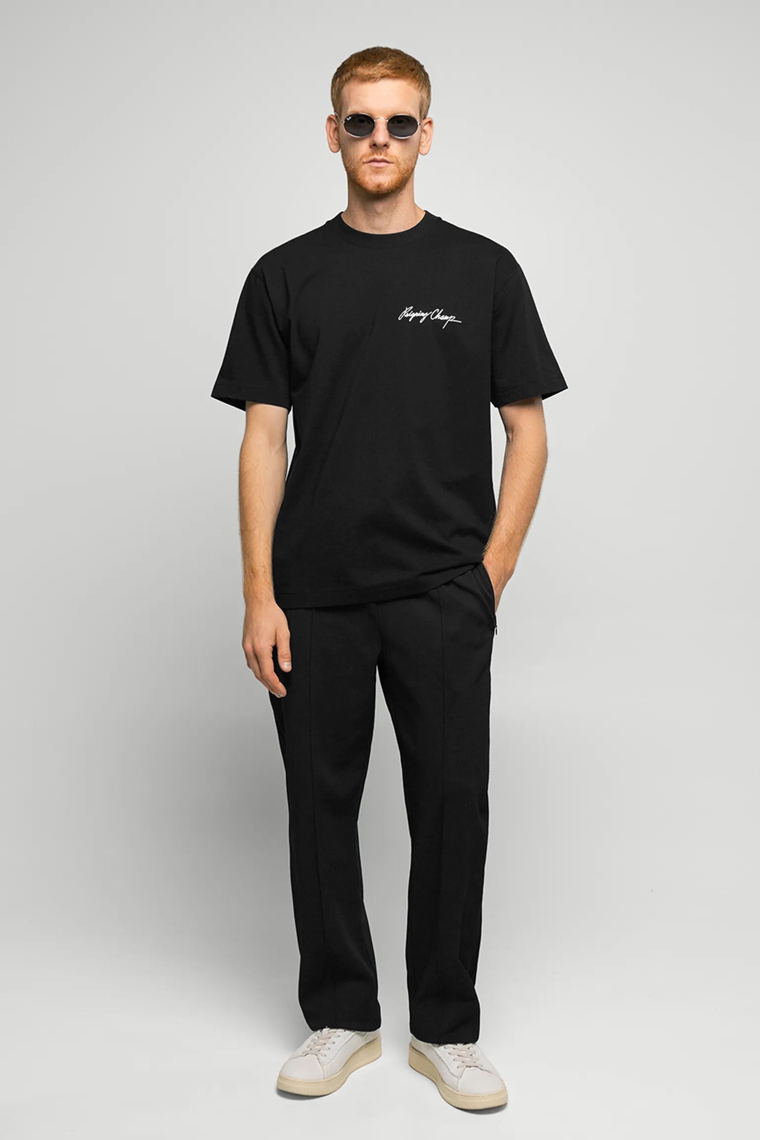 Футболка REIGNING CHAMP MIDWEIGHT JERSEY AUTOGRAPH T-SHIRT с доставкой