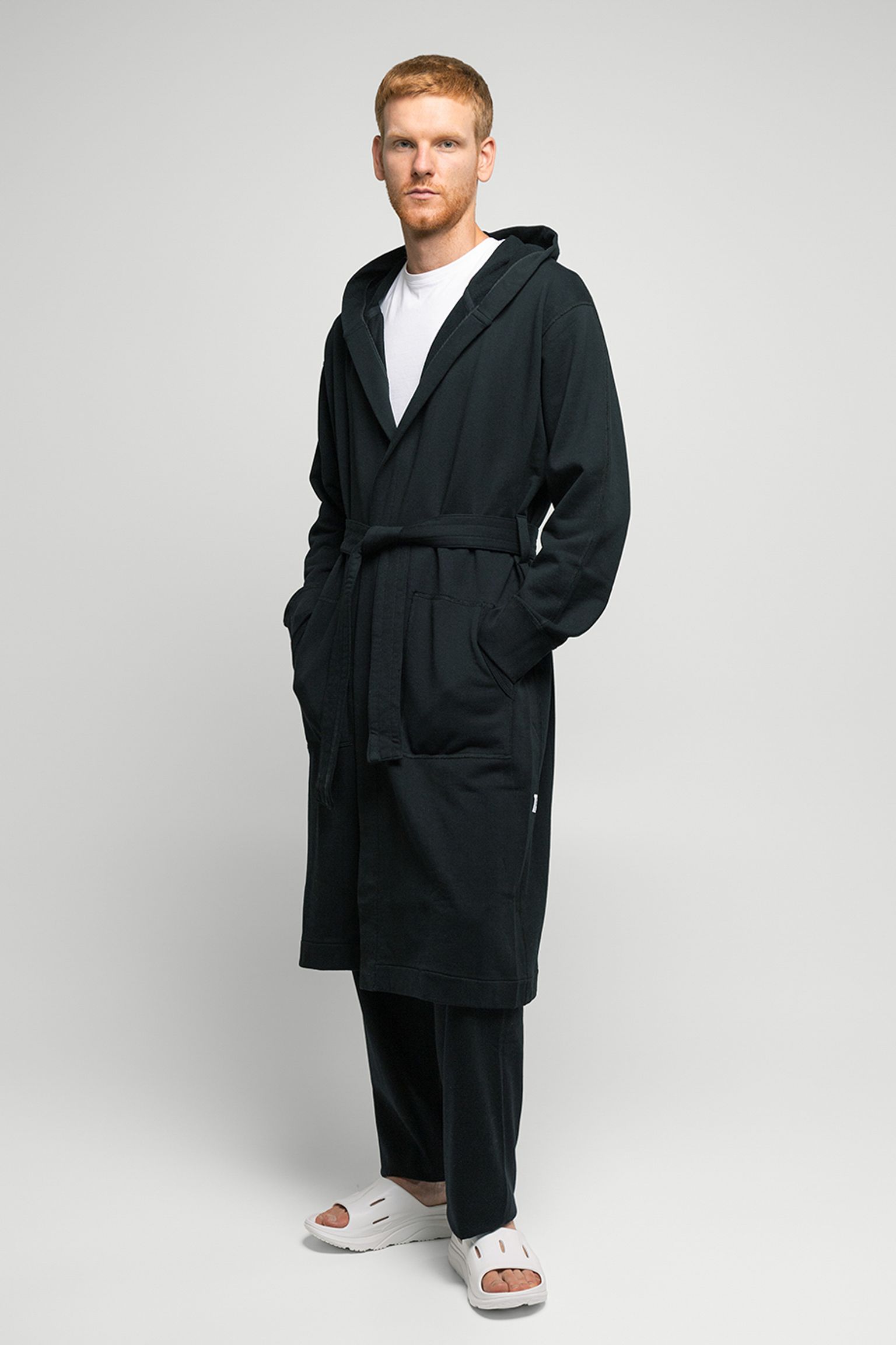 Халат   MIDWEIGHT TERRY HOODED ROBE