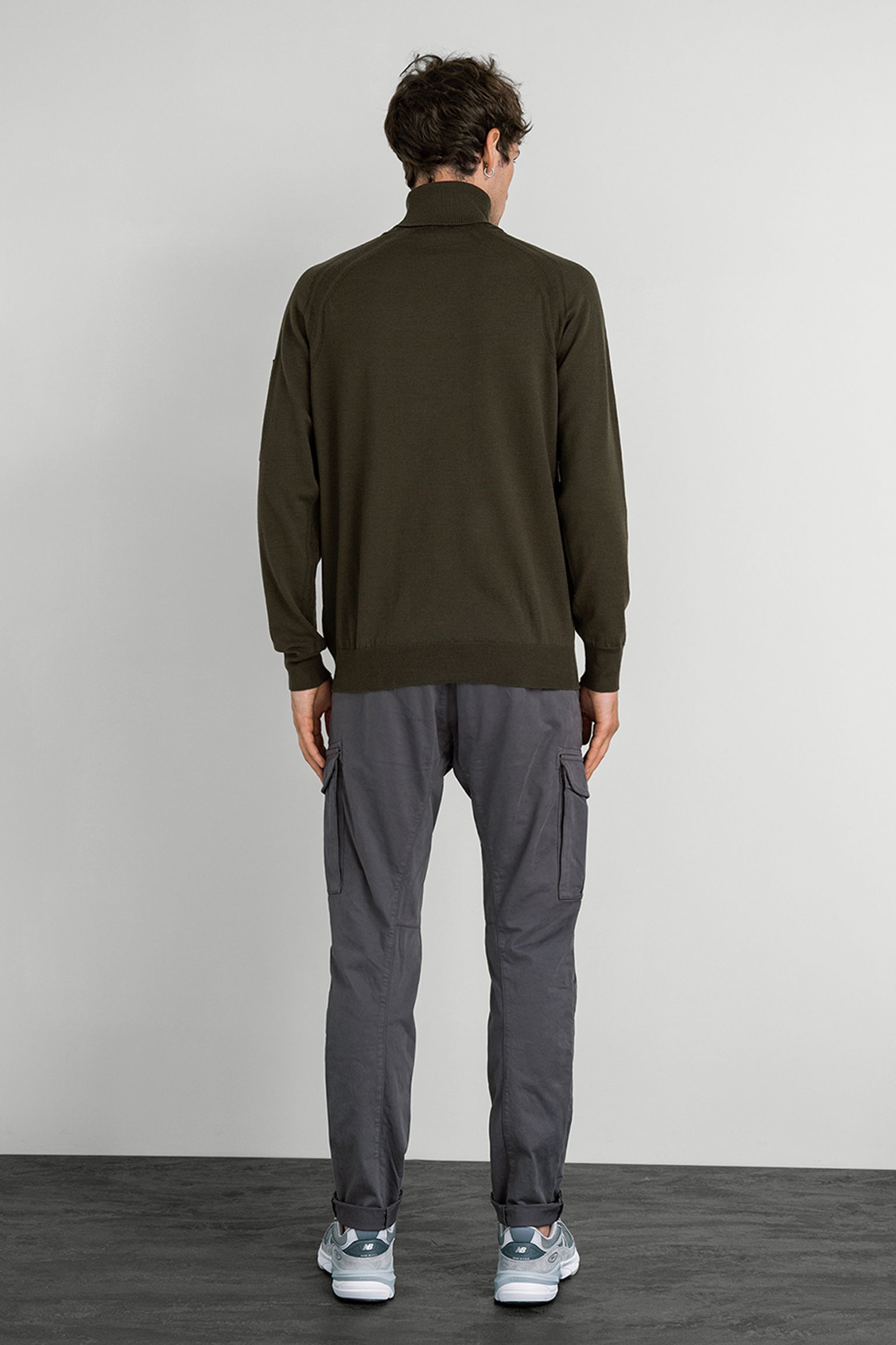 Стильные Гольф EXTRA FINE MERINO WOOL ROLL NECK KNIT