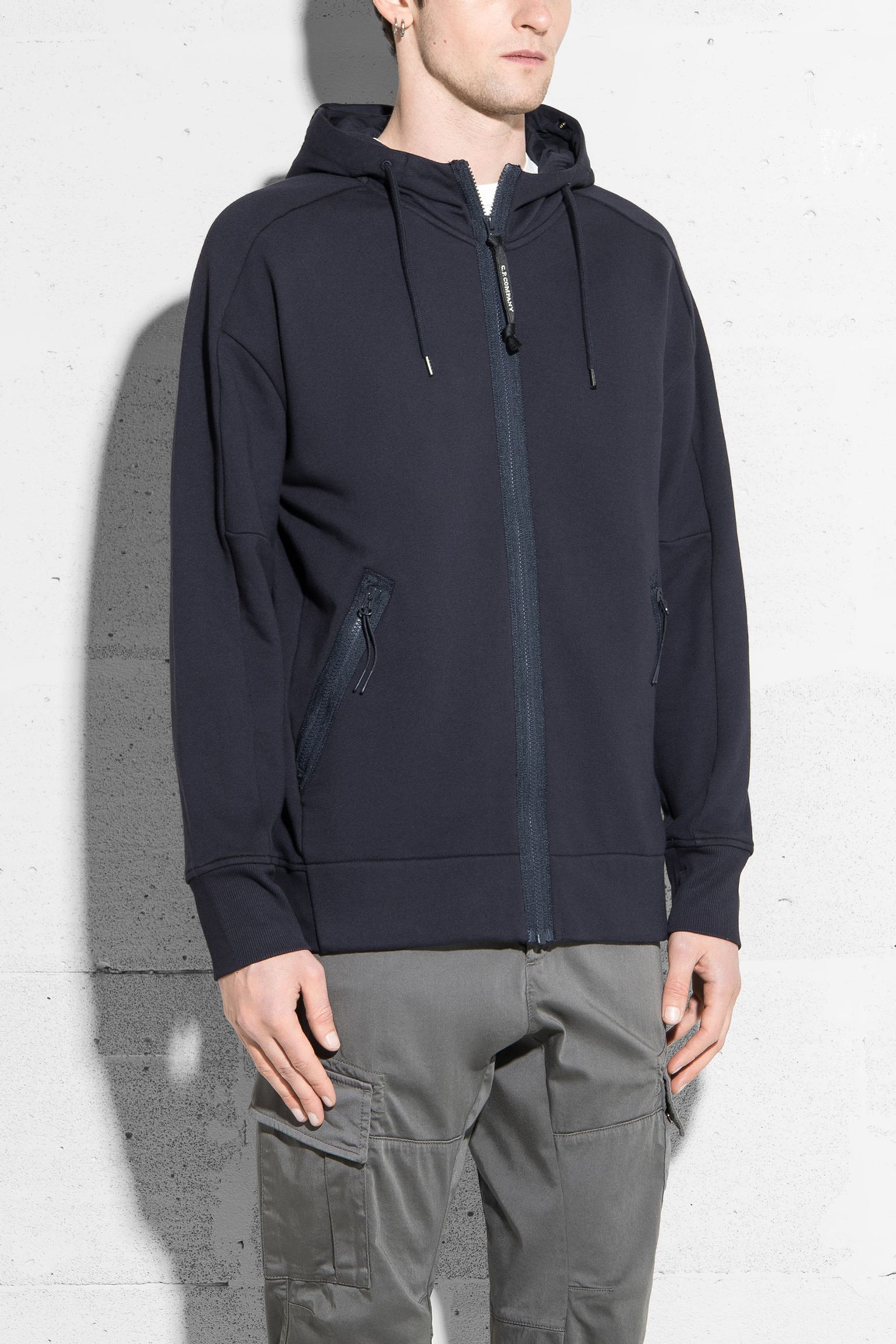 Спортивна кофта OPEN IN DIAGONAL RAISED FLEECE з доставкою
