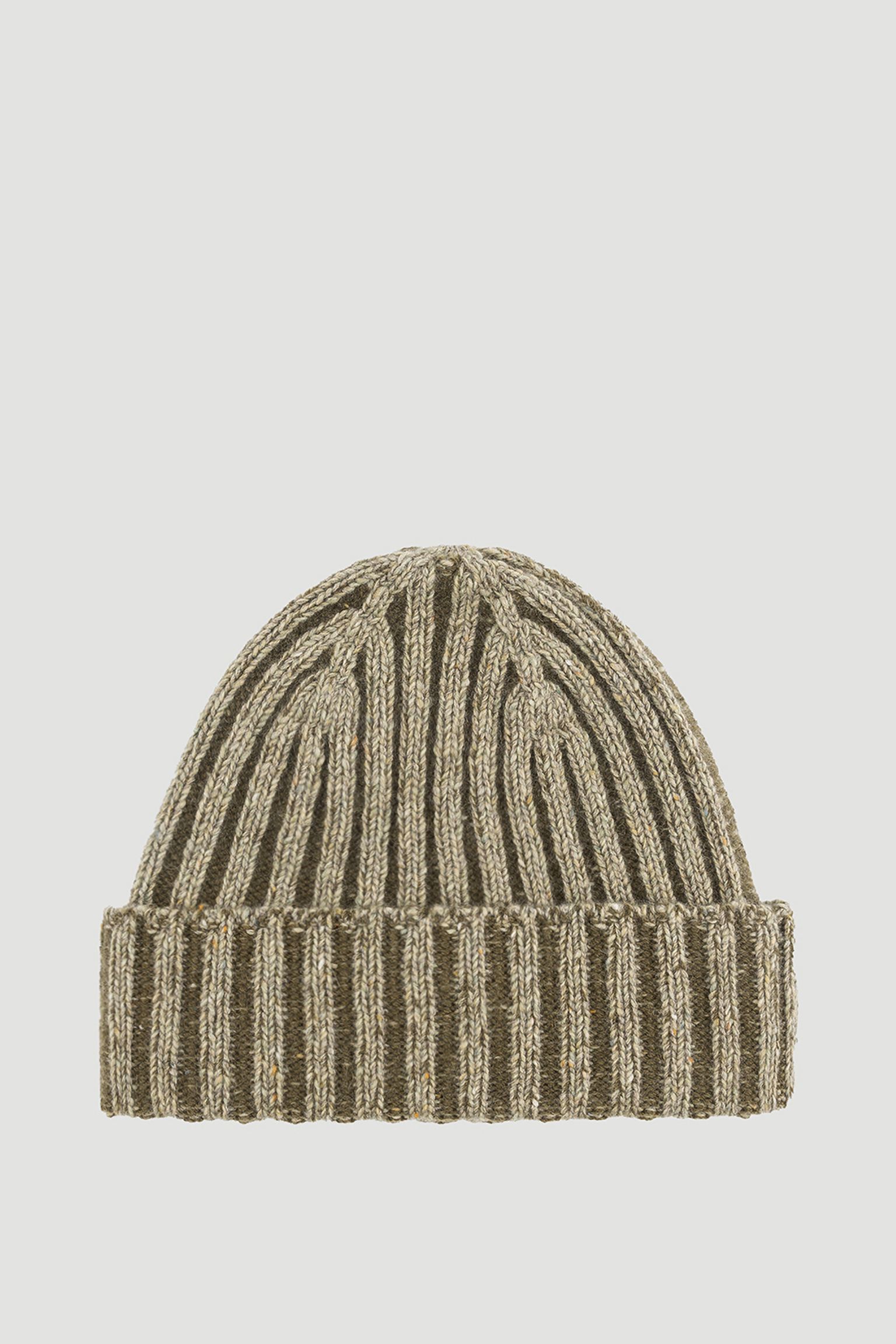 Шапка   CASHMERE DONEGAL PLAITED RIB BEANIE