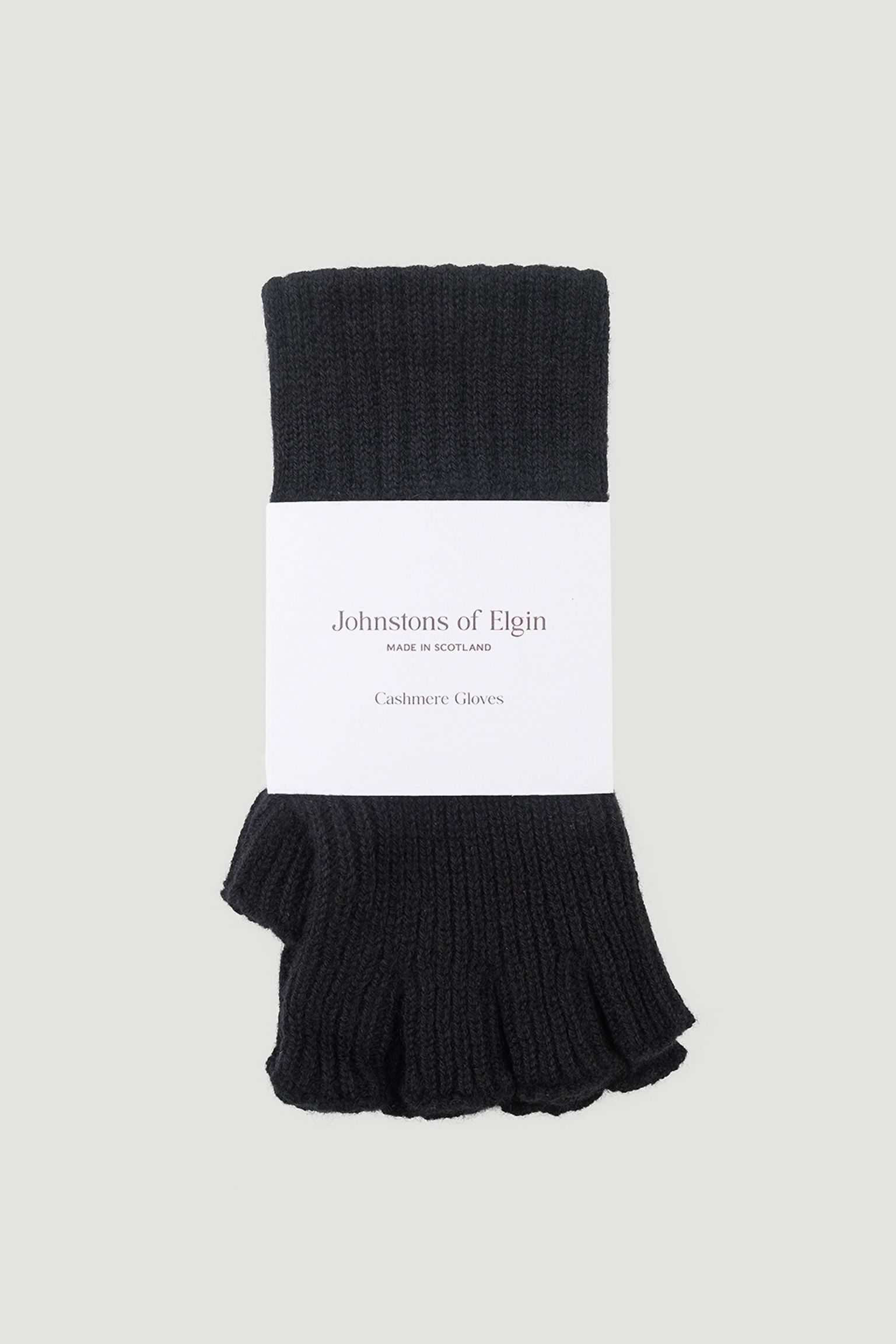 Мітенки   CASHMERE RIBBED FINGERLESS GLOVES