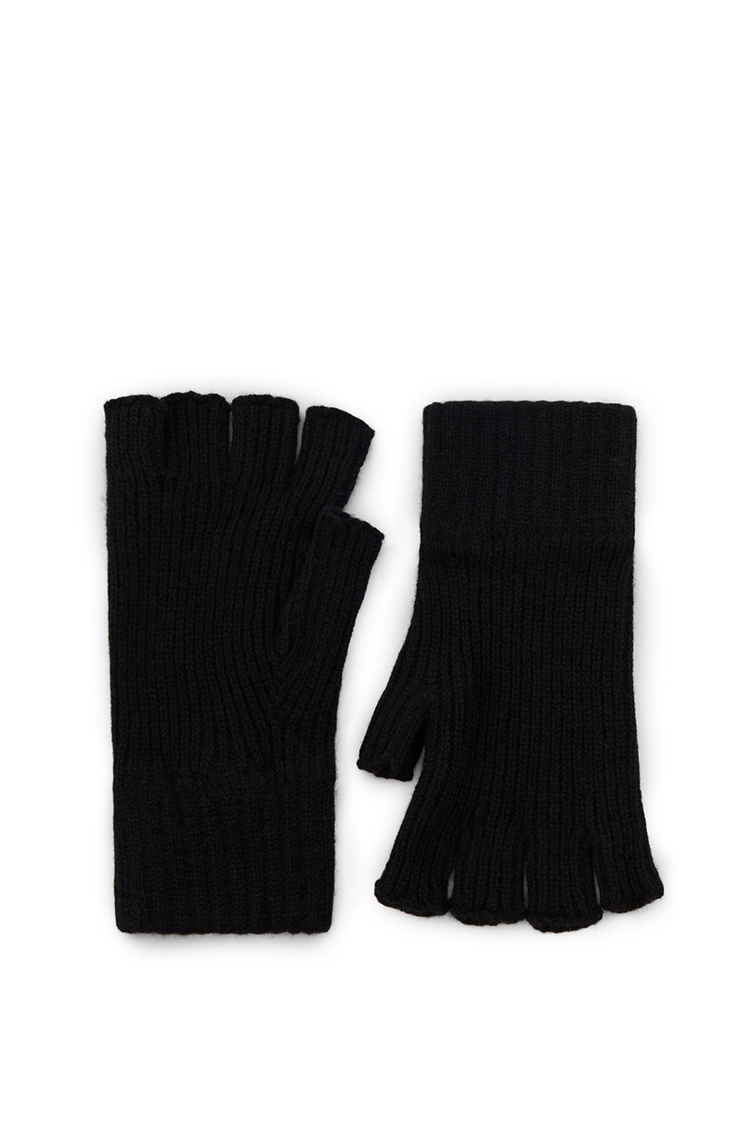 Мітенки   CASHMERE RIBBED FINGERLESS GLOVES купити