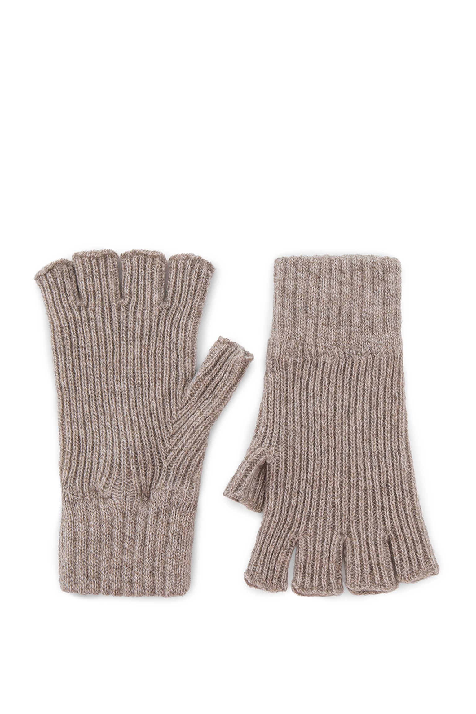 Мітенки   CASHMERE RIBBED FINGERLESS GLOVES купити