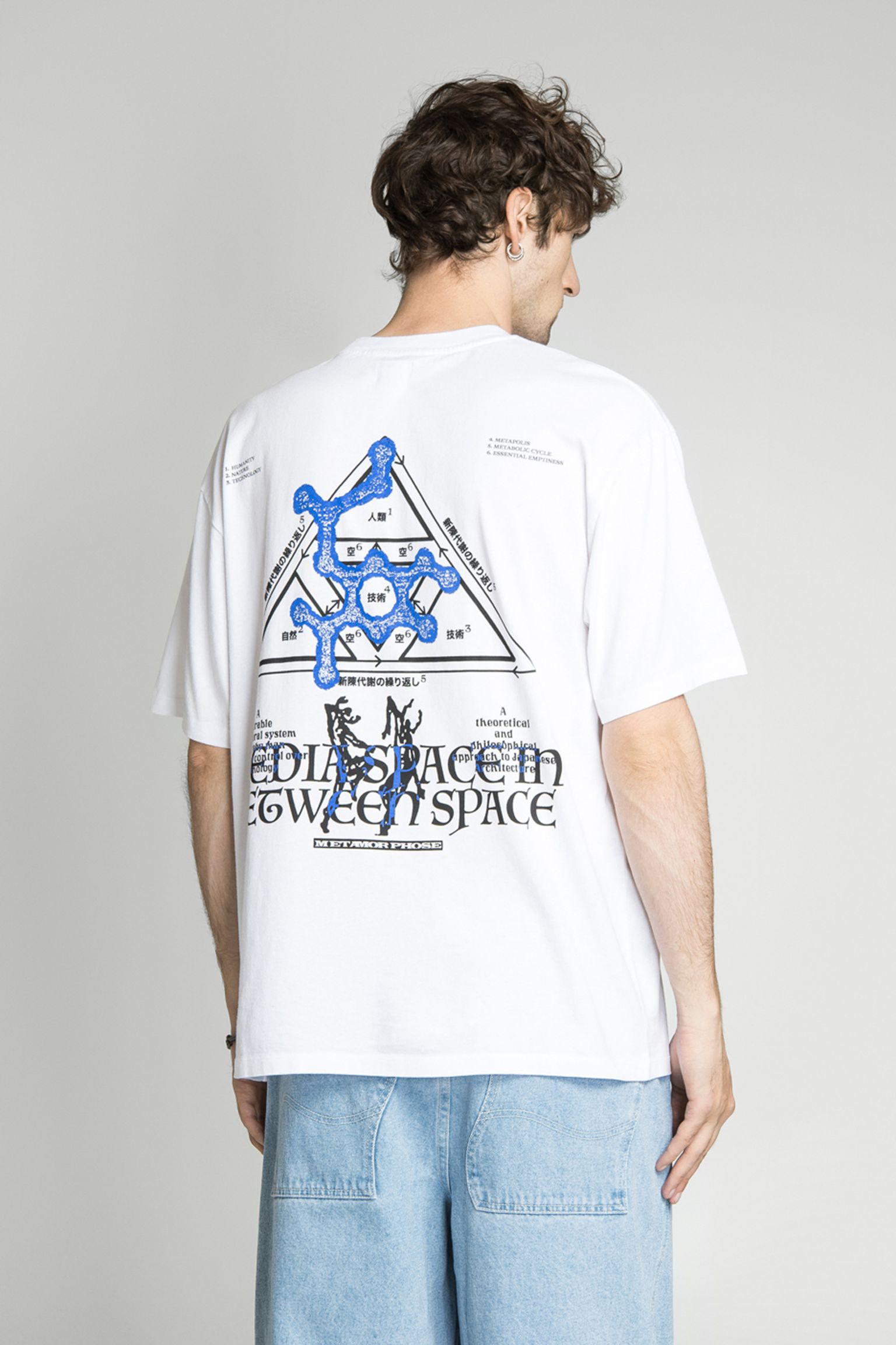 Стильные футболка Human Nature Technology TS Single Jersey White garment washed