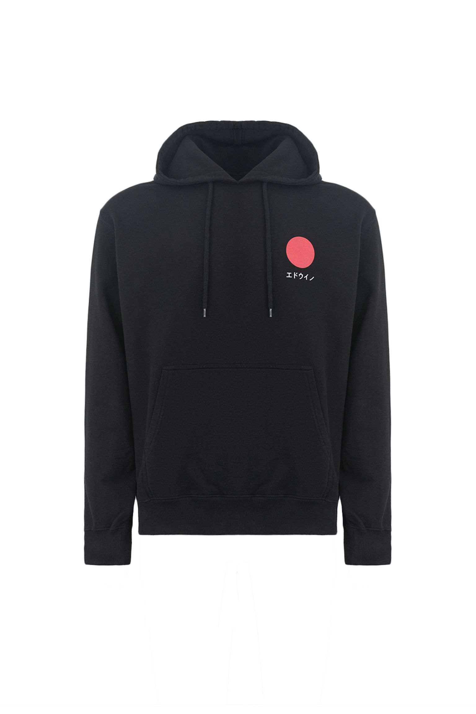 Худи Japanese Sun Hoodie Sweat Heavy Felpa Black garment washed купить