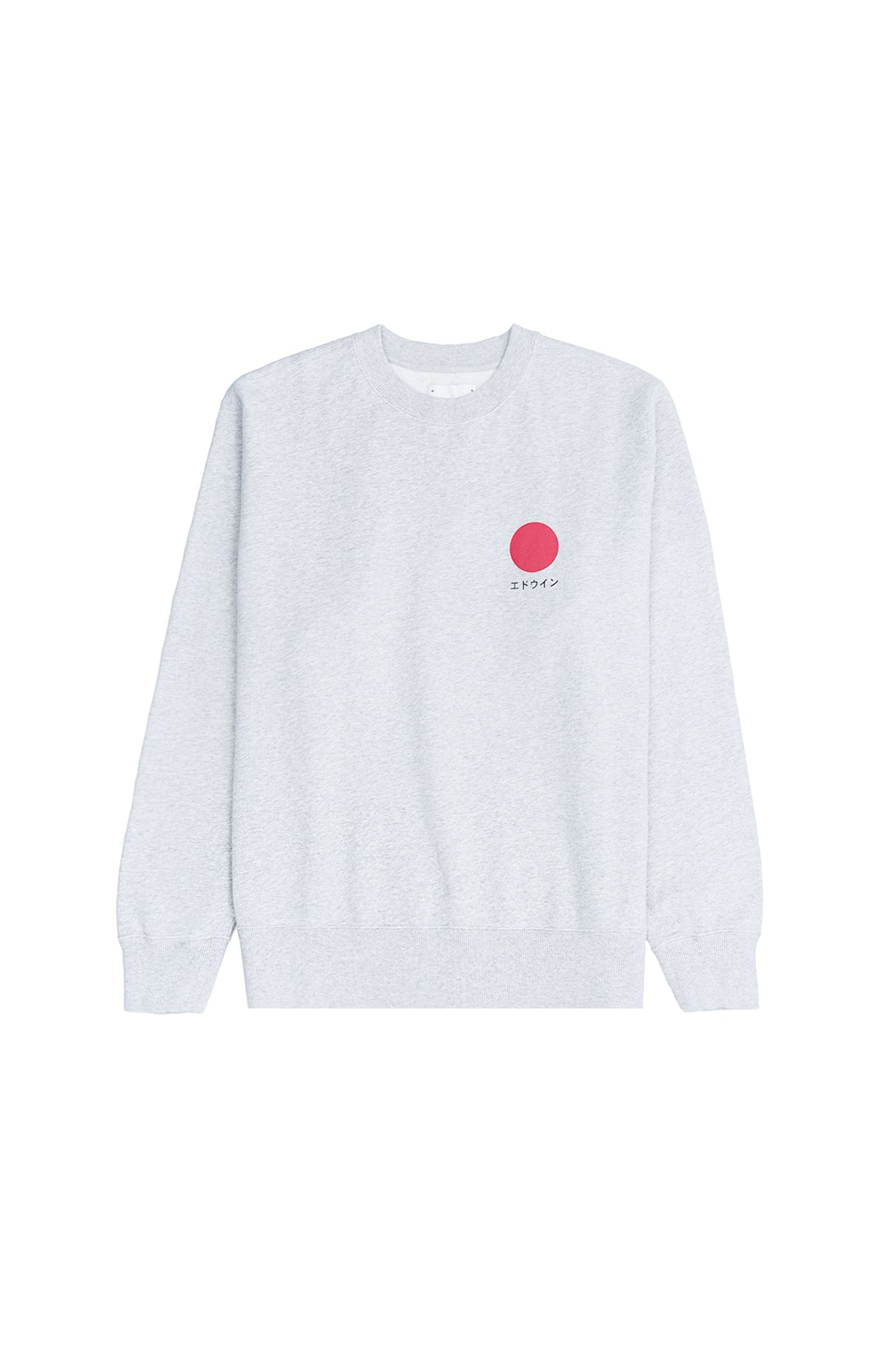 Світшот Japanese Sun Sweat Heavy Felpa Grey Marl garment washed купити