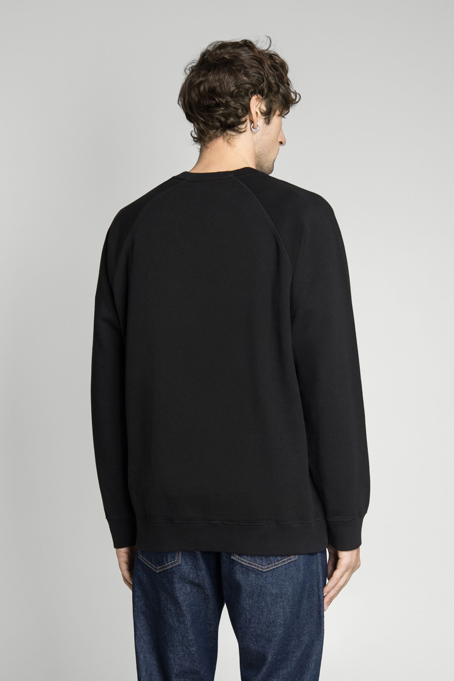 Стильные Свитшот High Life Low Levels Sweat Heavy Felpa Black garment washed