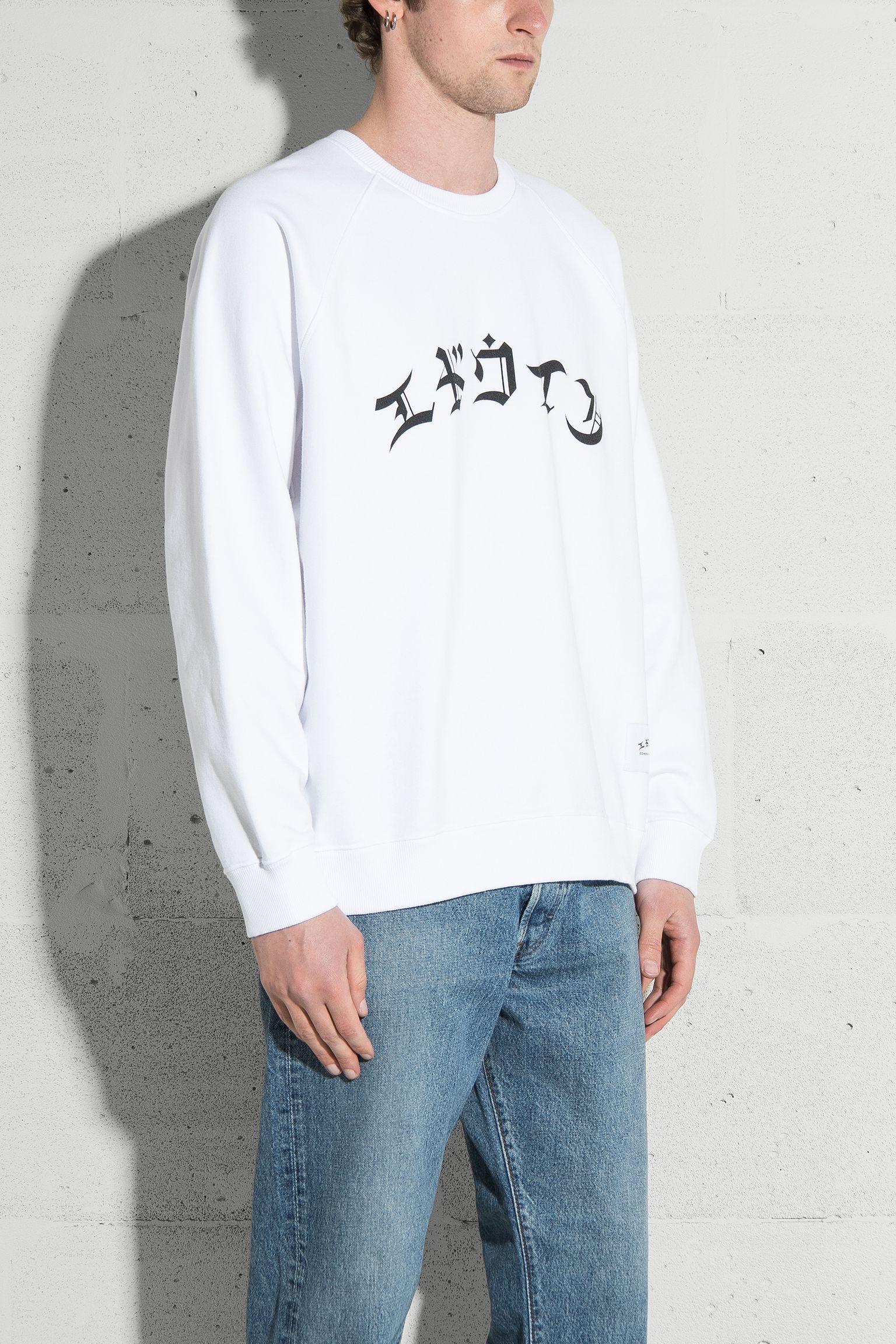Свитшот High Life Low Levels Sweat Heavy Felpa White garment washed с доставкой