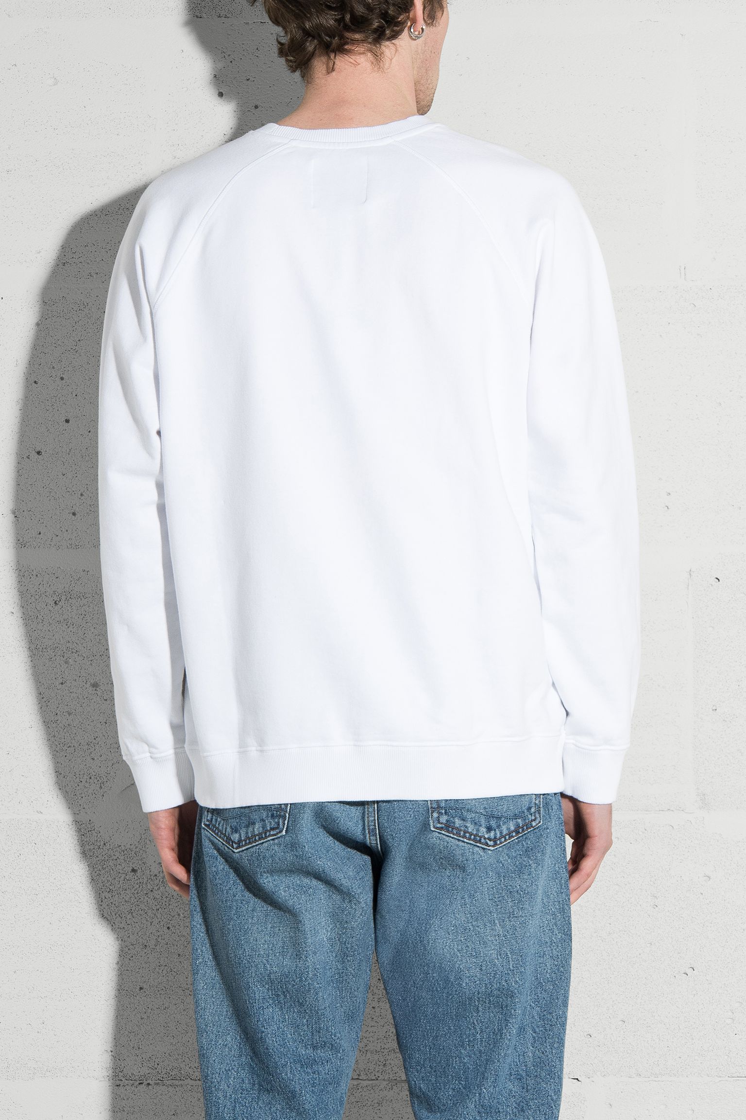 Стильные Свитшот High Life Low Levels Sweat Heavy Felpa White garment washed