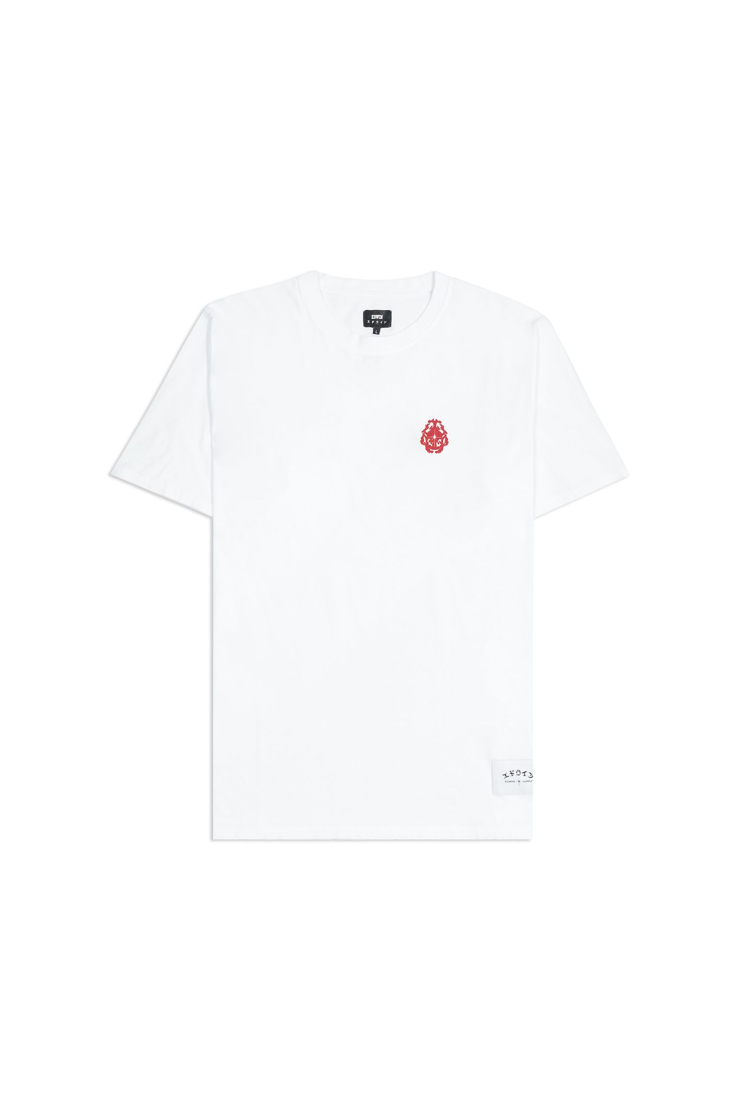 Футболка Beetle TS Single Jersey White garment washed купить