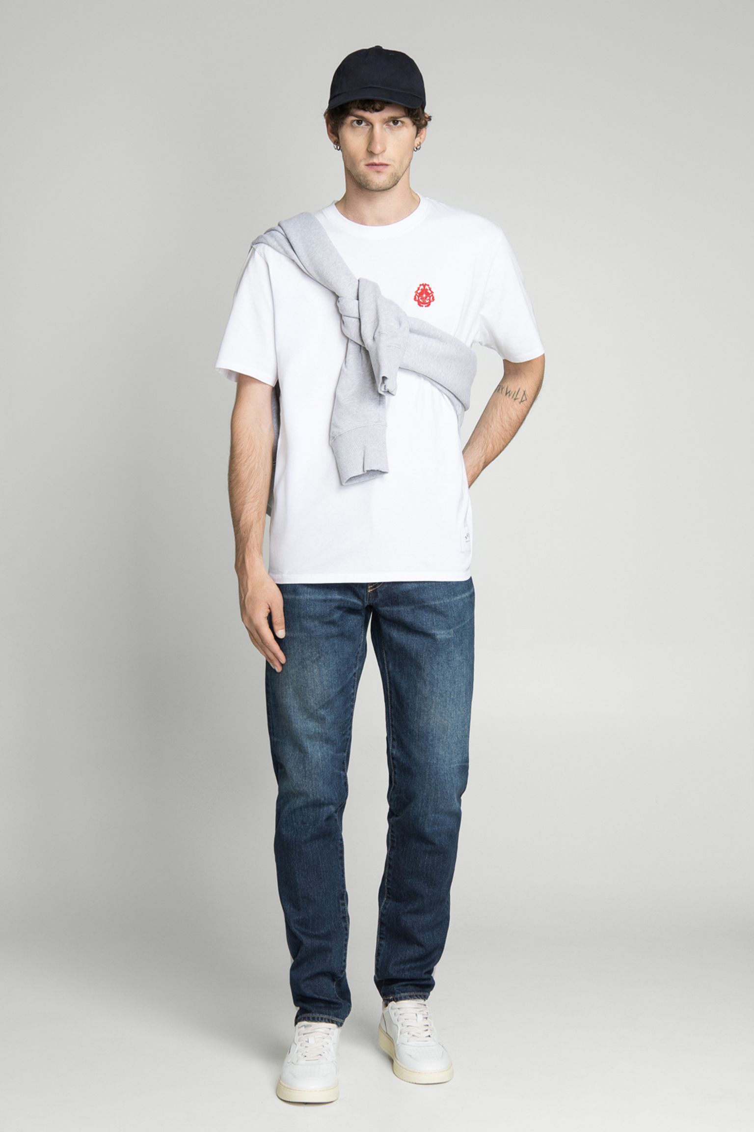 Футболка Beetle TS Single Jersey White garment washed купить в Украине