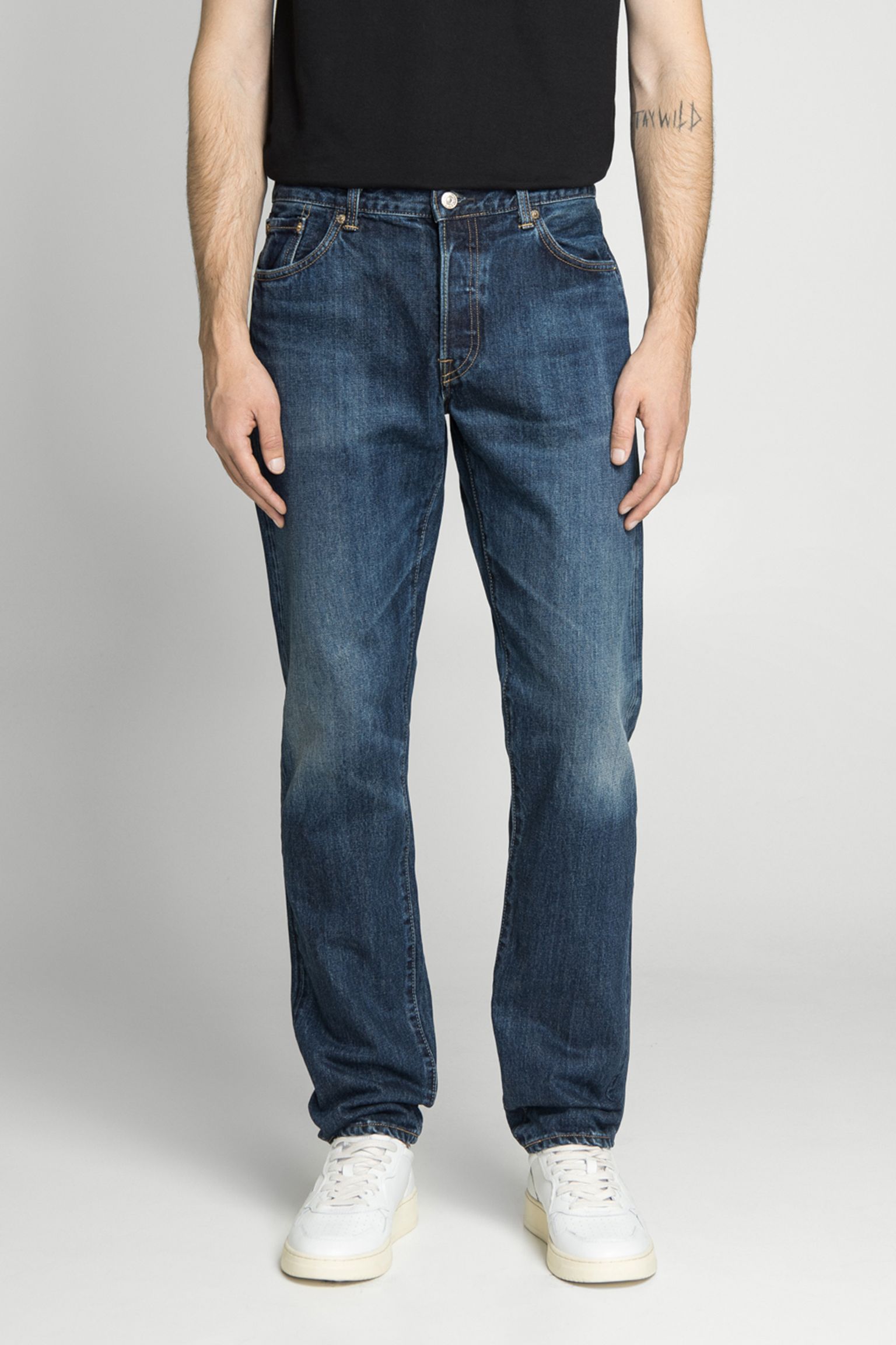 Джинсы Regular Tapered Kaihara Indigo 13oz с доставкой