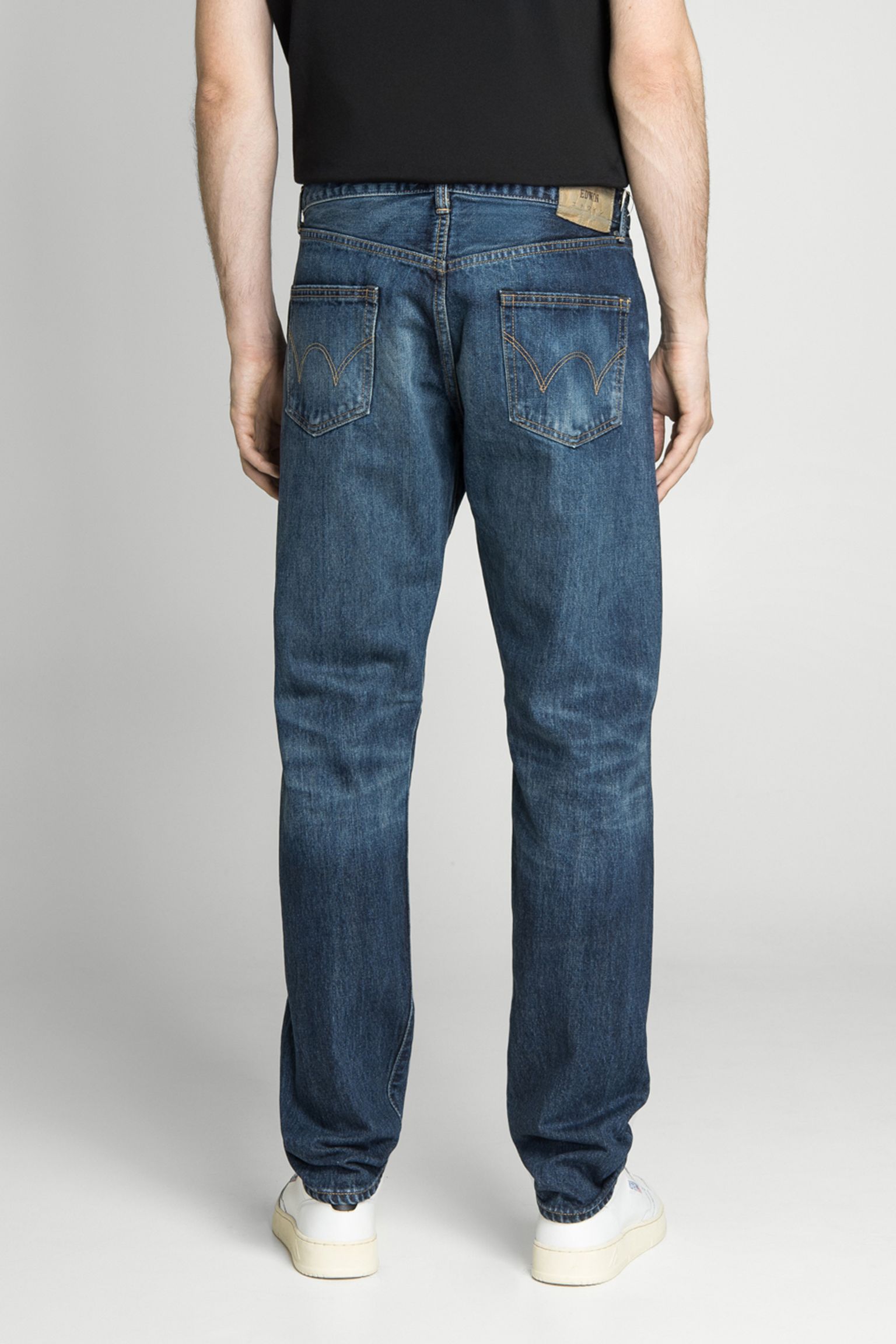 Стильные Джинсы Regular Tapered Kaihara Indigo 13oz