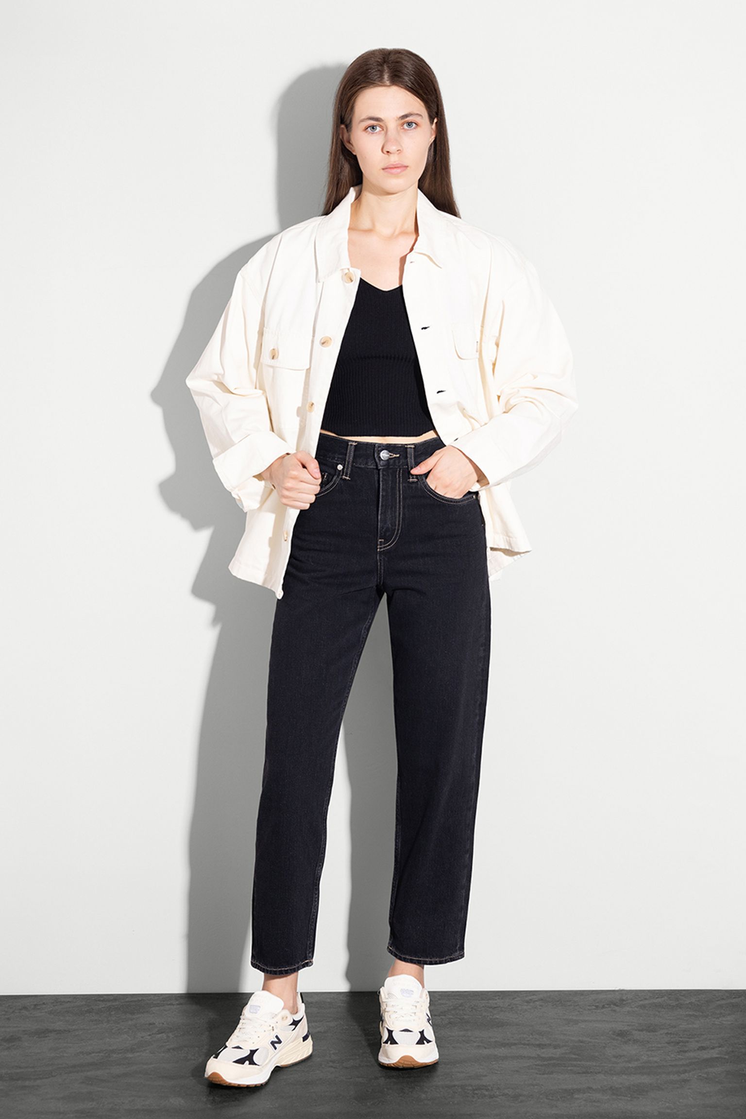 Джинси W Zeta Pant Pembroke Black Denim 13.56oz купити в Україні