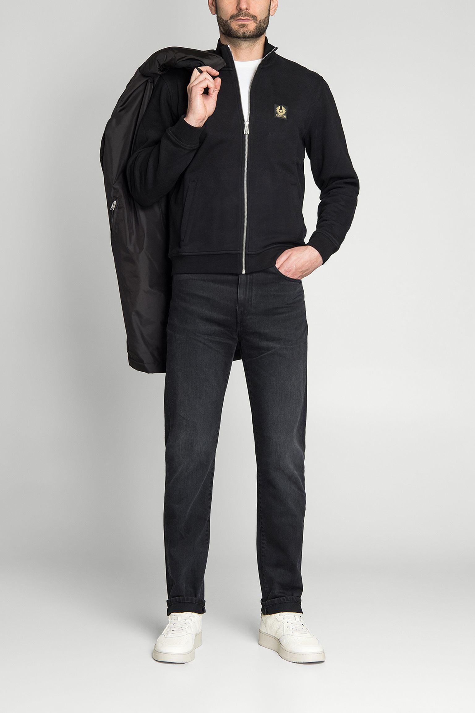 Спортивна кофта BELSTAFF FULL ZIP SWEATSHIRT