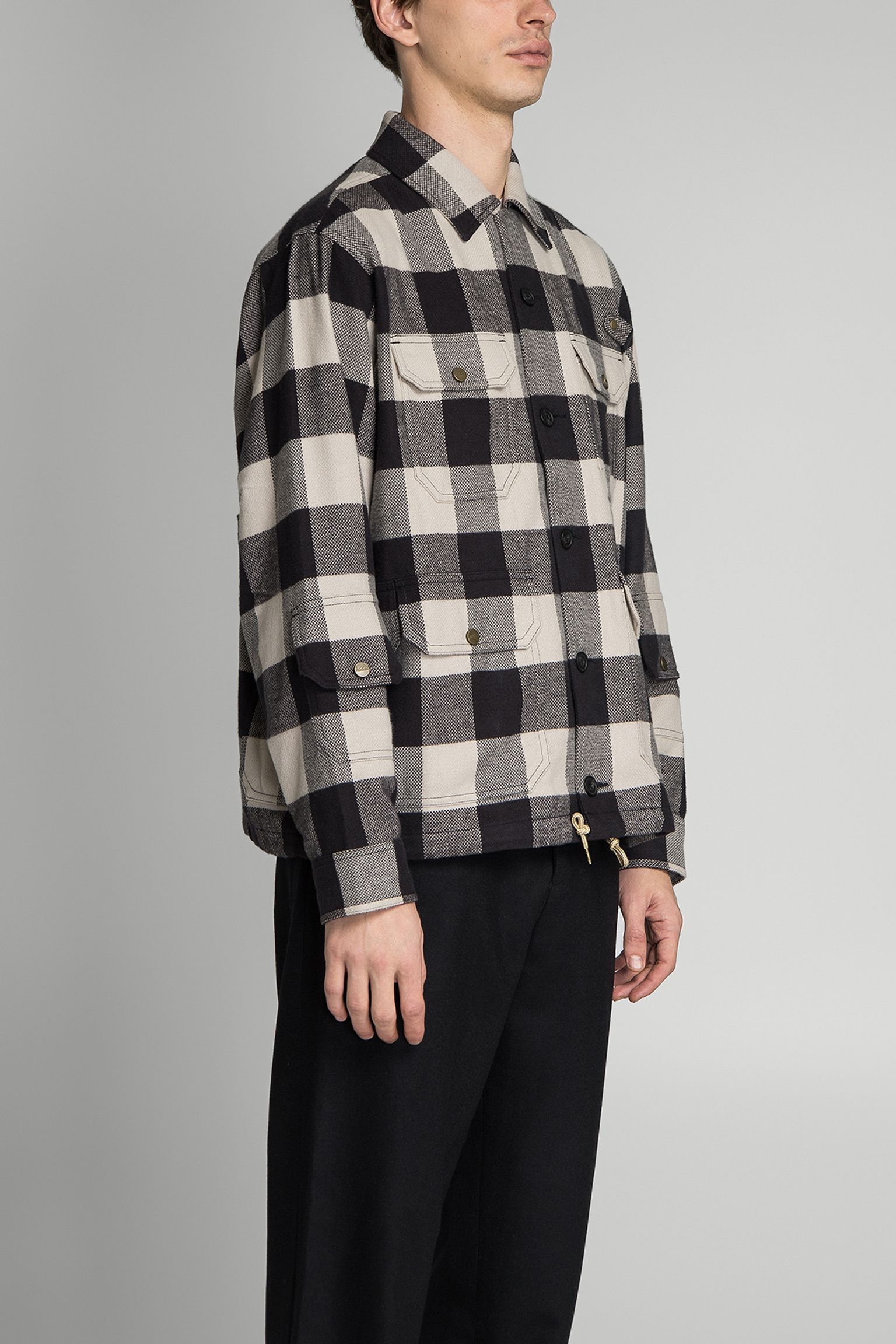 овершот BUFFALO CHECK FISHING JACKET