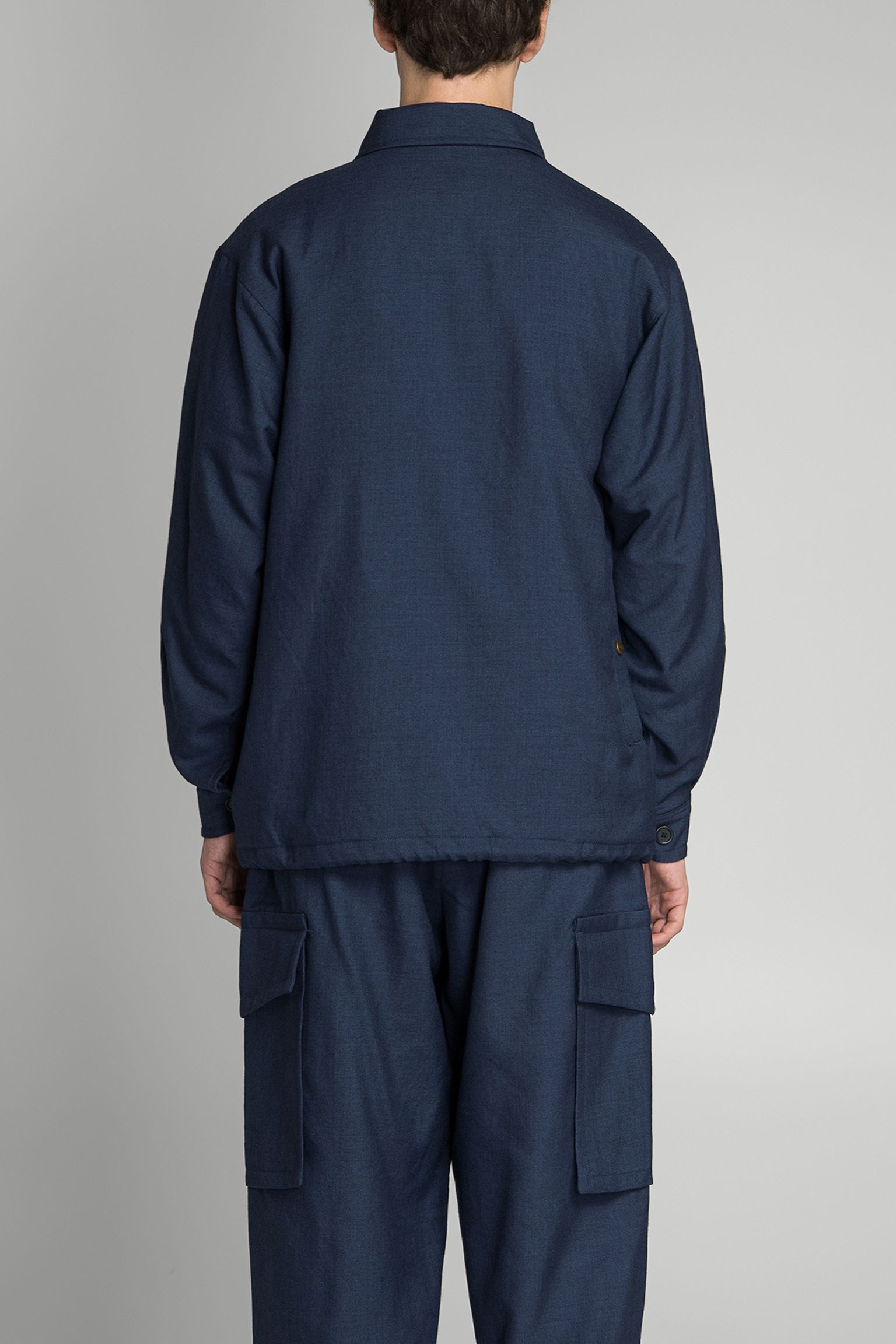 Стильные овершот WOOL GABARDINE CRUZER SHIRT