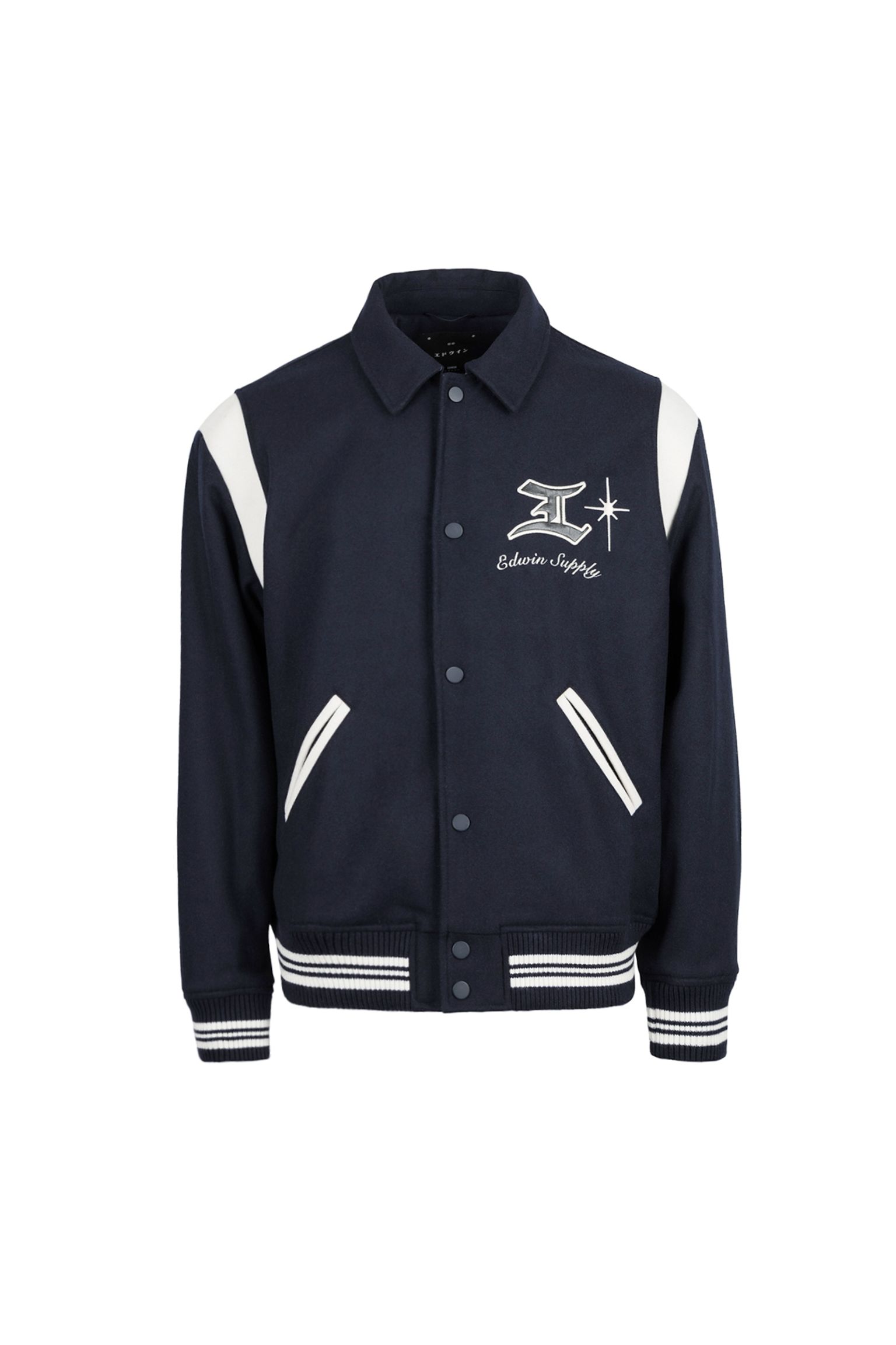 куртка Campus Jacket Compact Wool Cloth Sky Captain купить