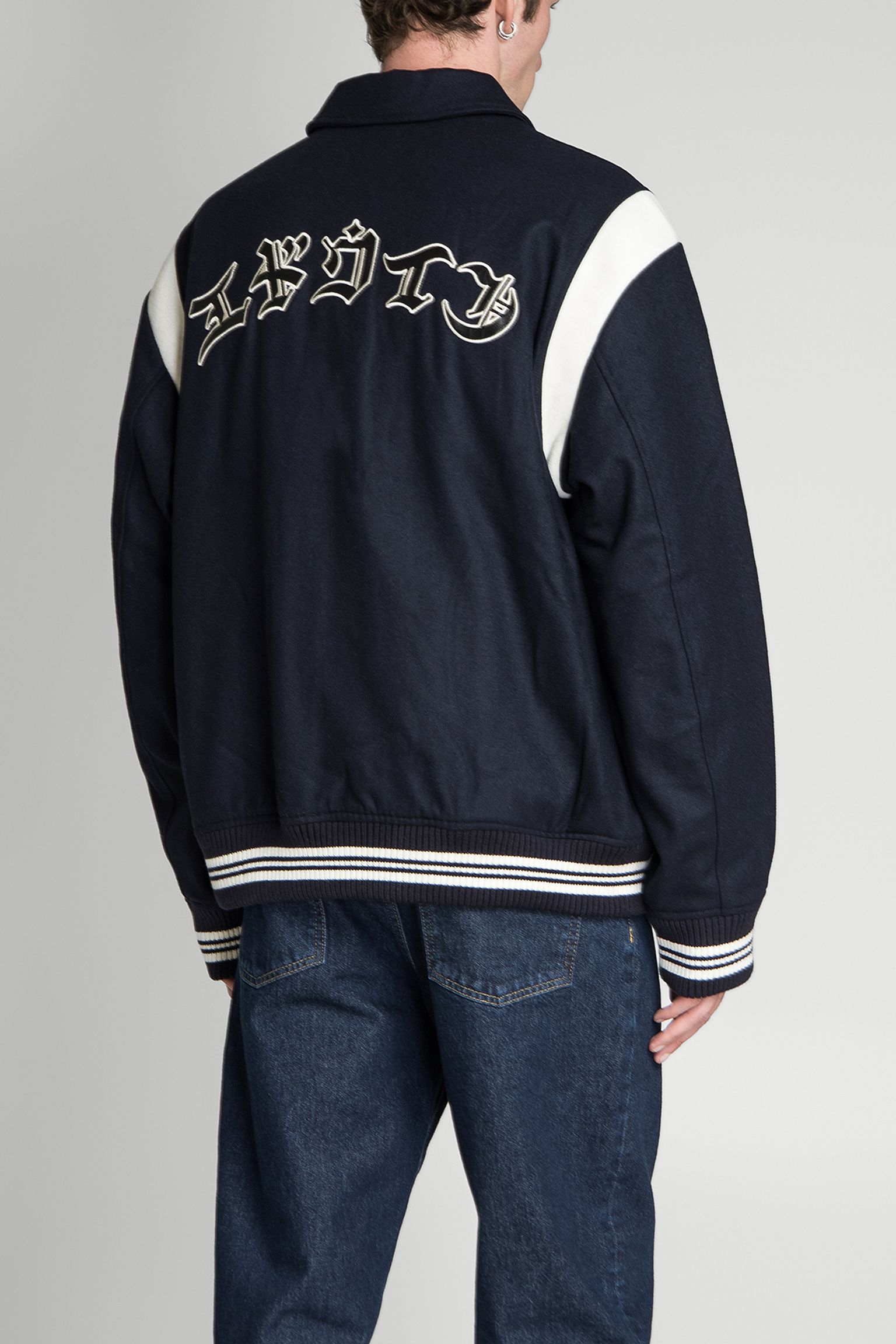 Стильные куртка Campus Jacket Compact Wool Cloth Sky Captain