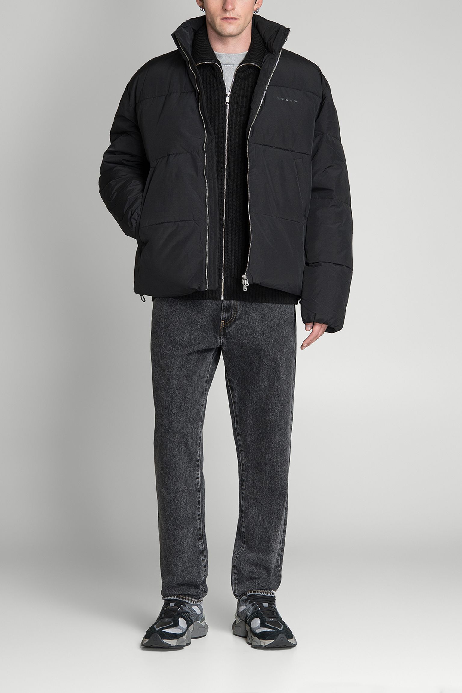 куртка Puffer Jacket Plain Weave WR Black купить в Украине
