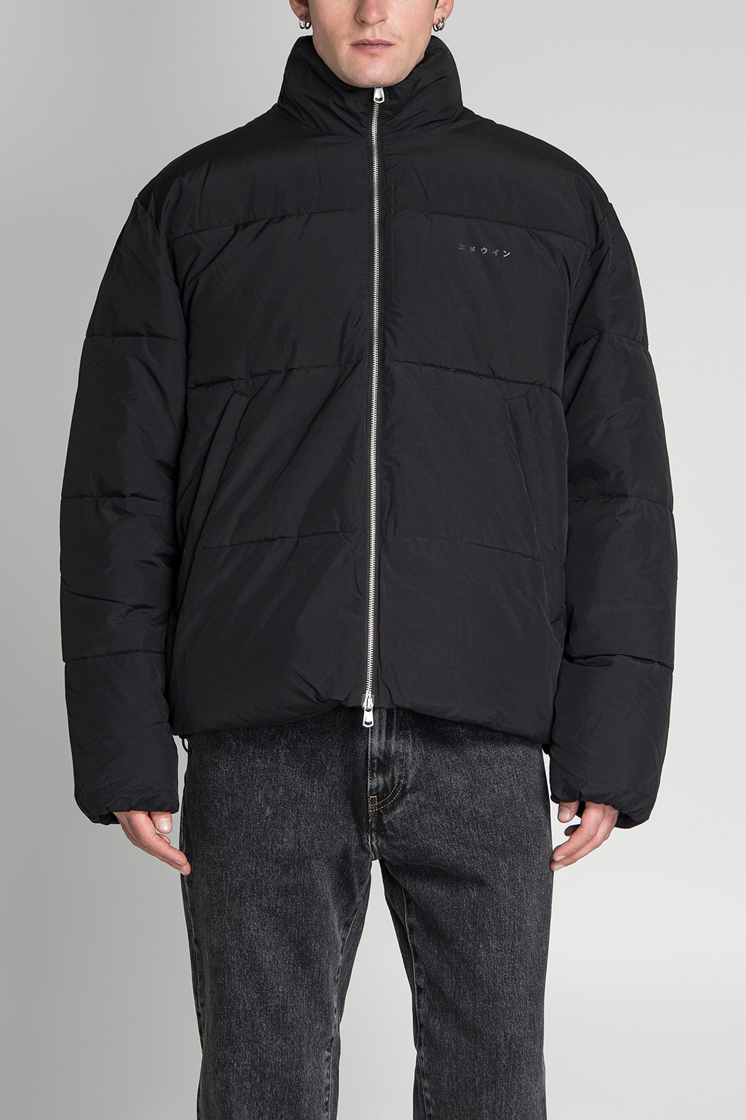 куртка Puffer Jacket Plain Weave WR Black