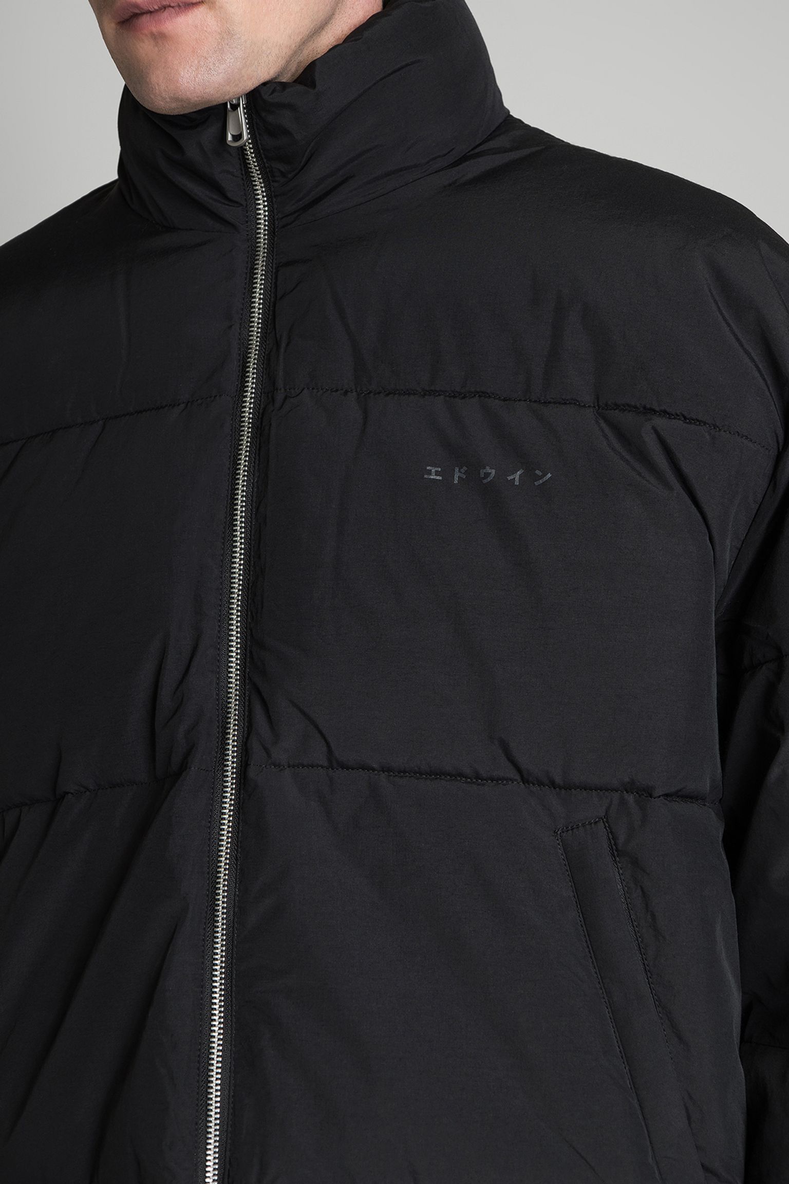 Широкий выбор куртка Puffer Jacket Plain Weave WR Black