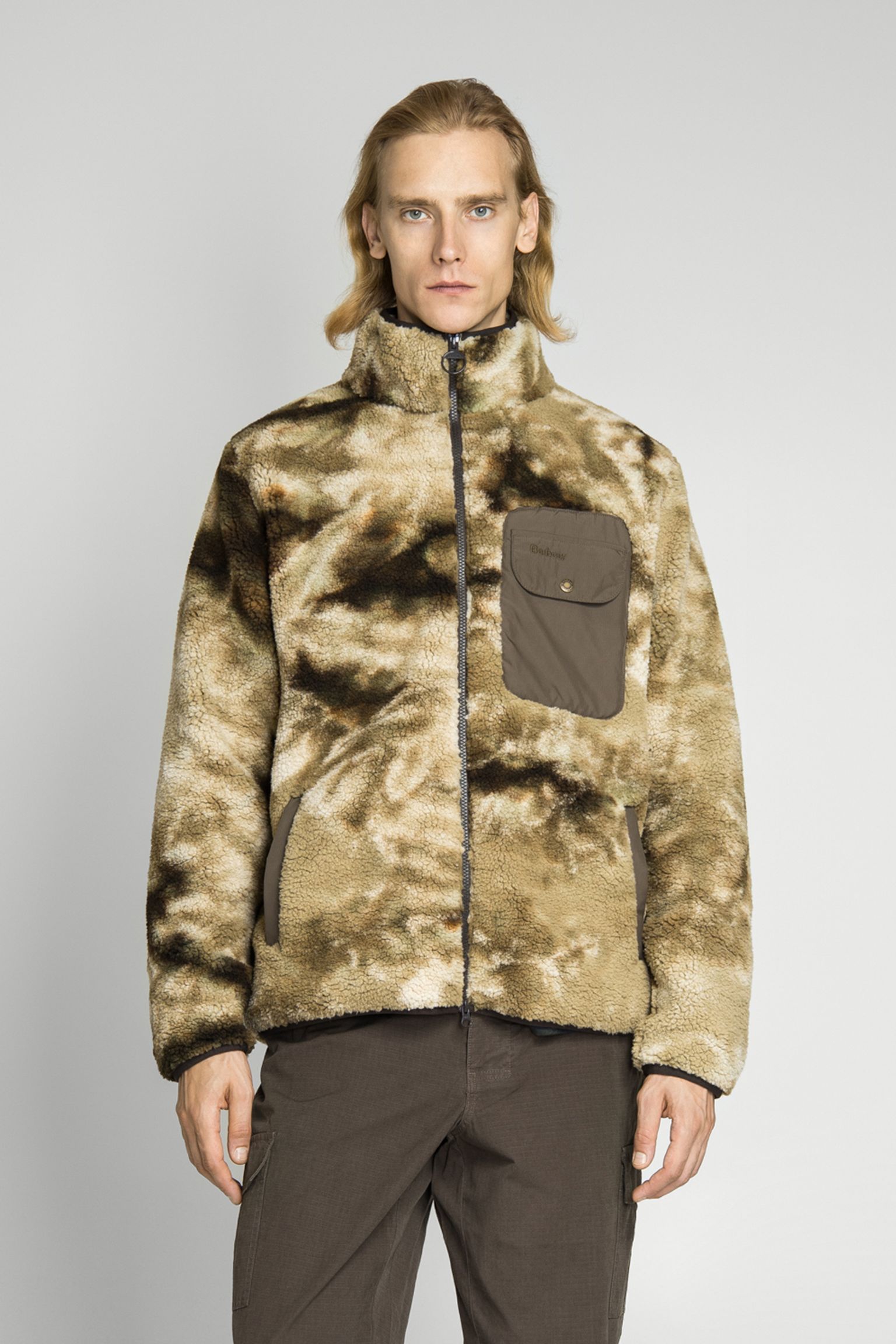 Куртка флисовая MOOR TIE DYE FLEECE JACKET с доставкой