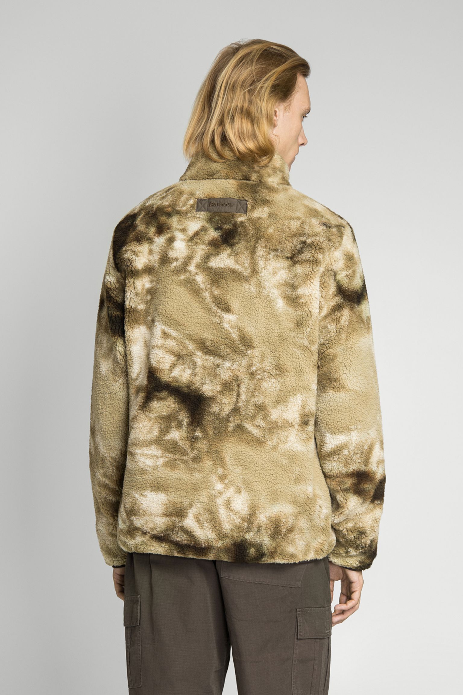 Стильные Куртка флисовая MOOR TIE DYE FLEECE JACKET