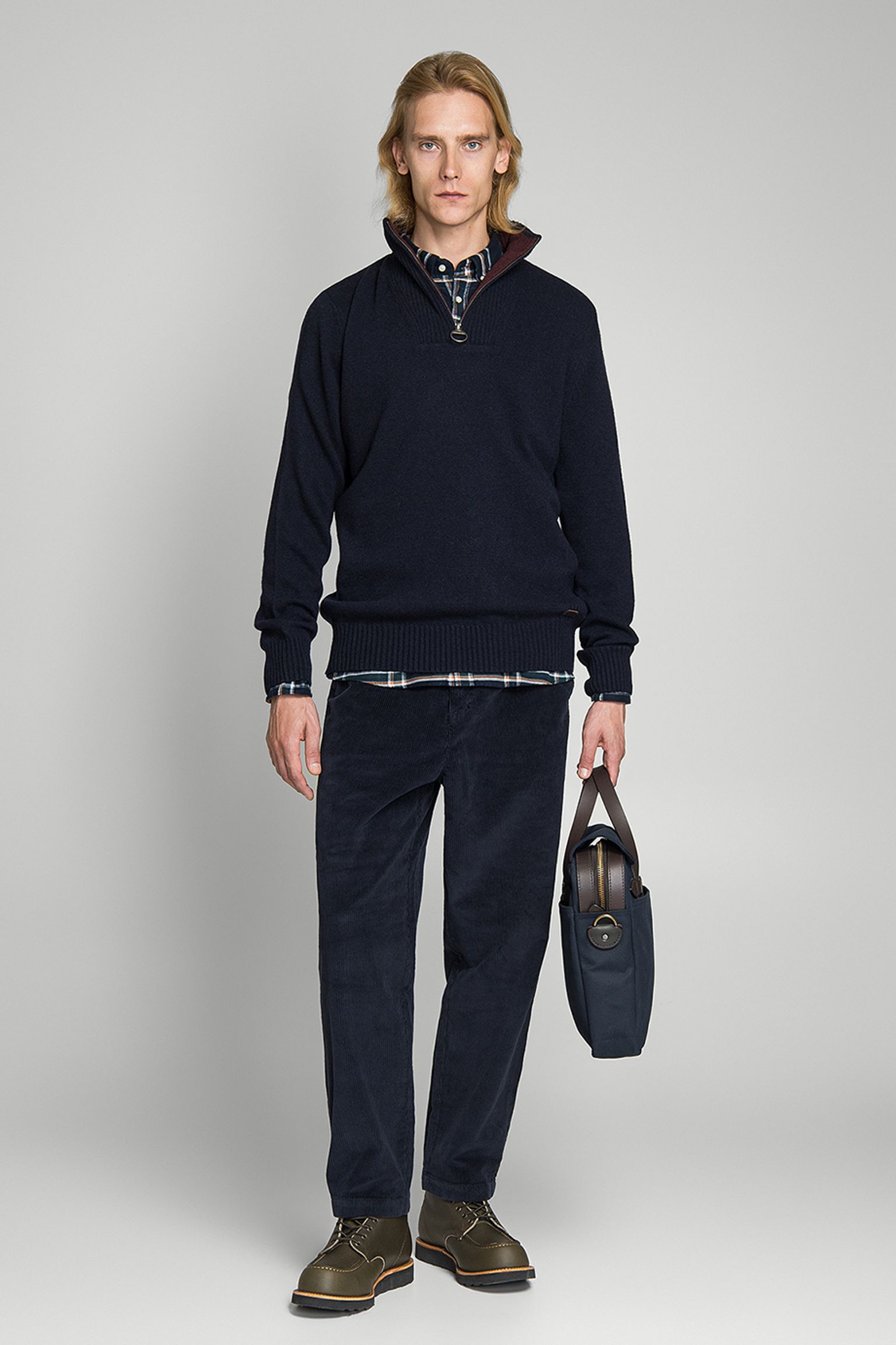 Свитер NELSON ESSENTIAL HALF ZIP с доставкой