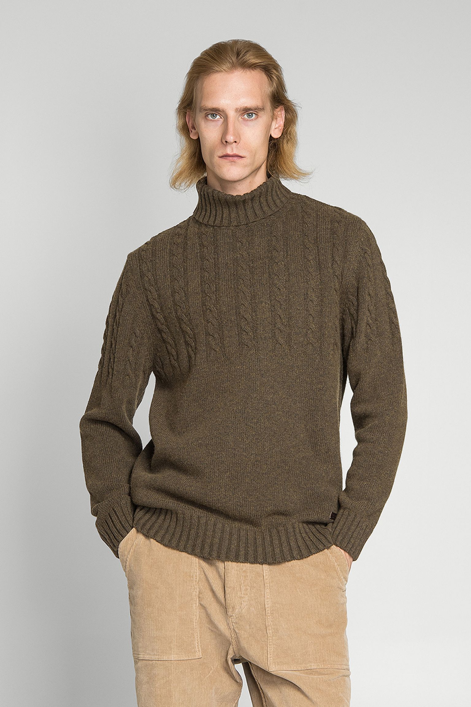 Гольф DUFFLE CABLE ROLLNECK JUMPER