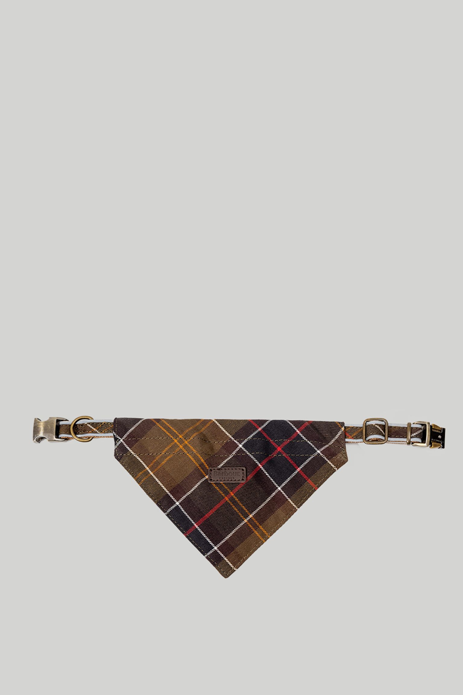 Нашийник+бандана Reflective Tartan Hunde Halsband