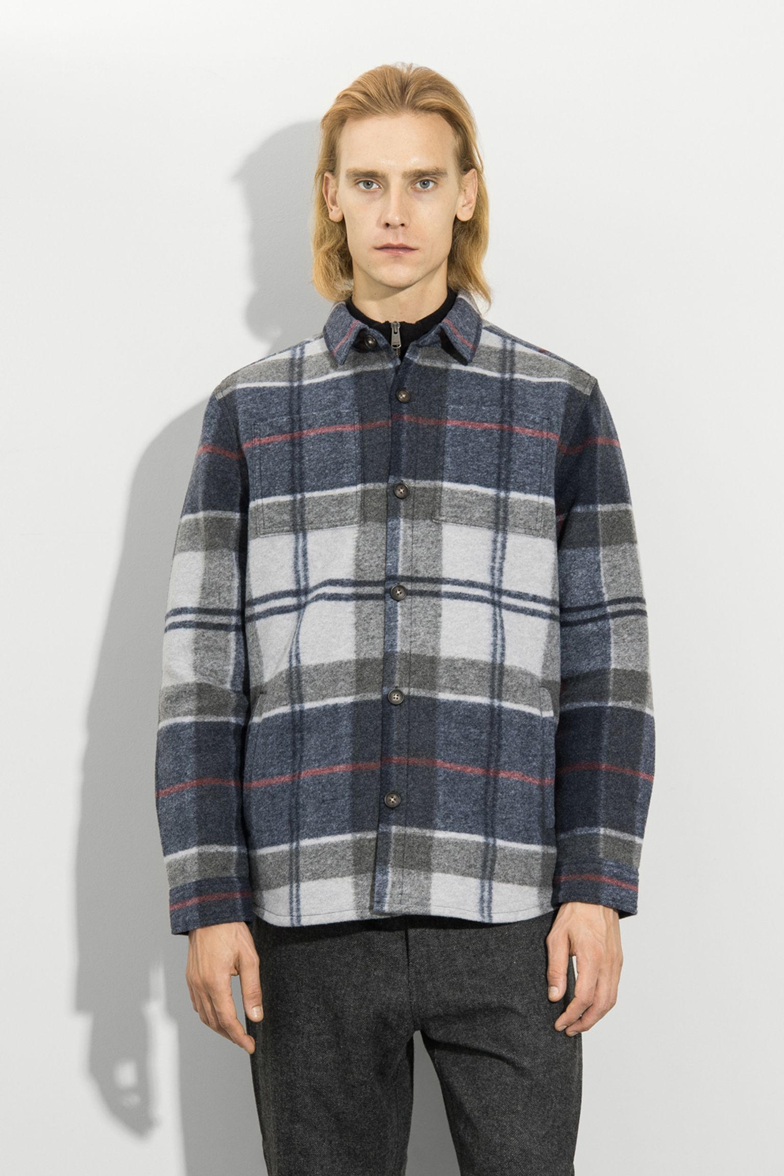 Овершот CHAPTER TAILORED CHECK OVERSHIRT