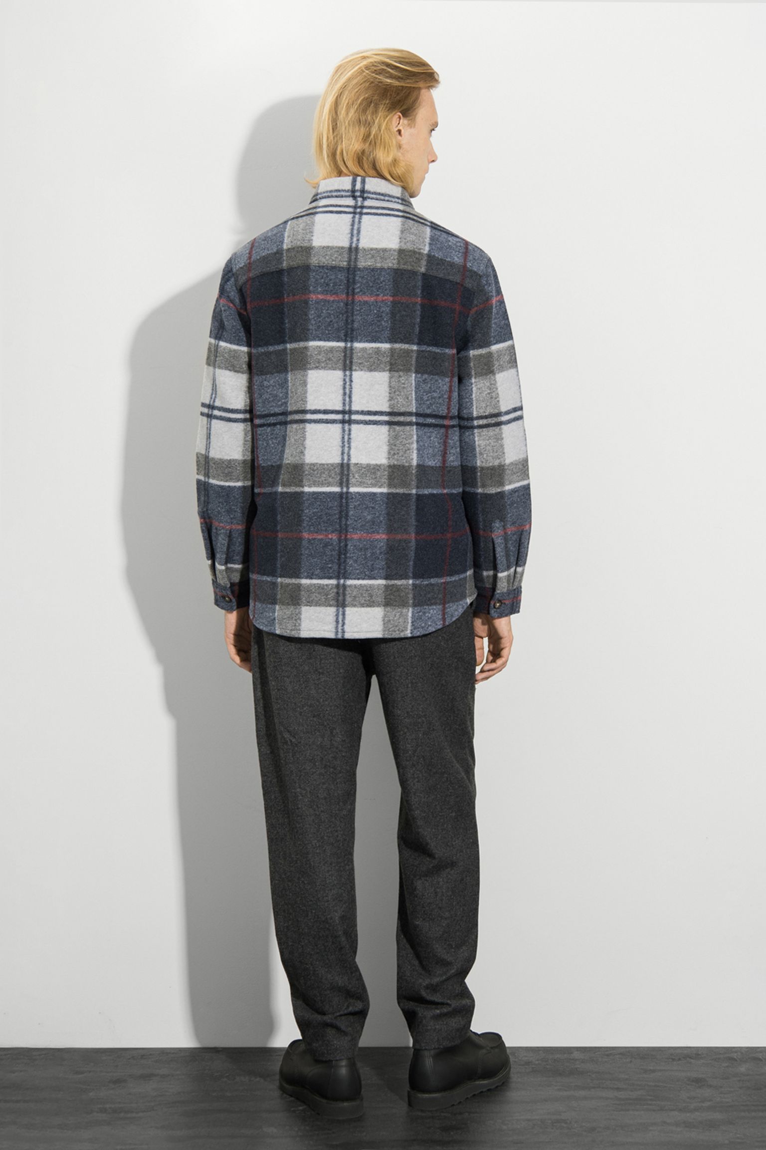 Овершот CHAPTER TAILORED CHECK OVERSHIRT