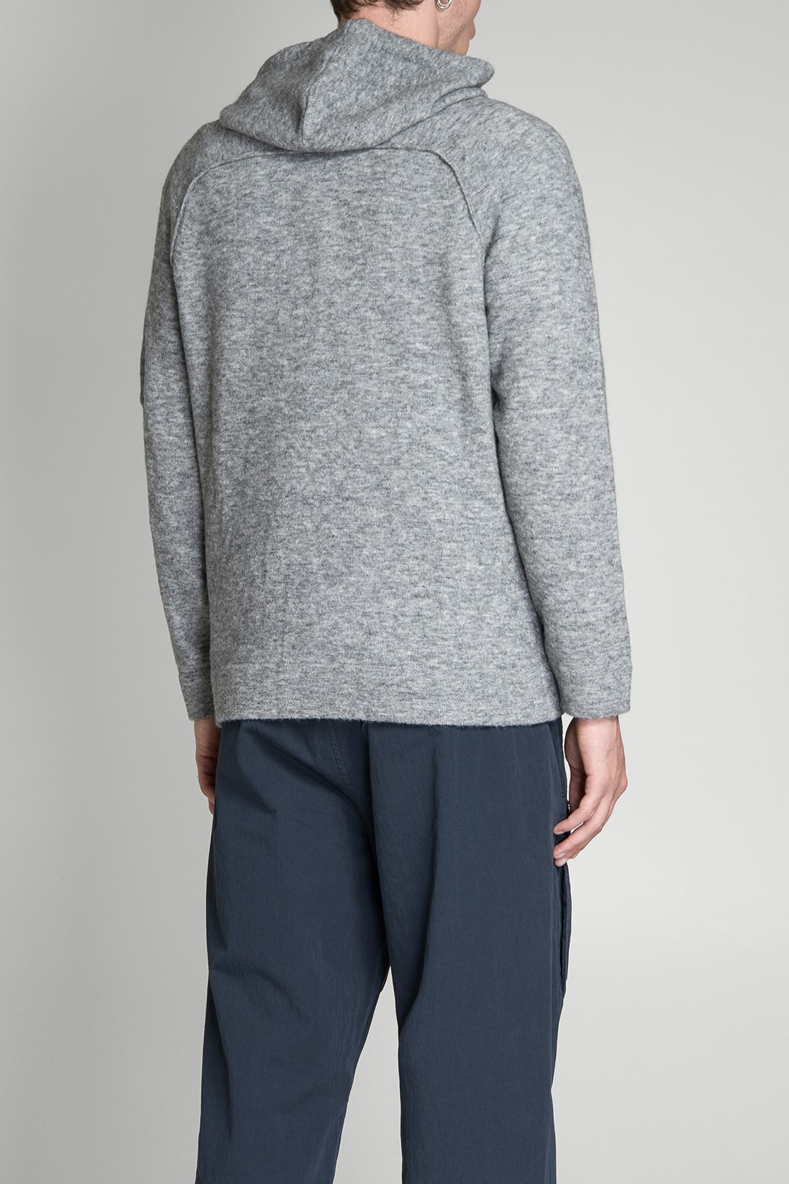 Стильні Худі KNITWEAR HOODED IN ALPACA WOOL