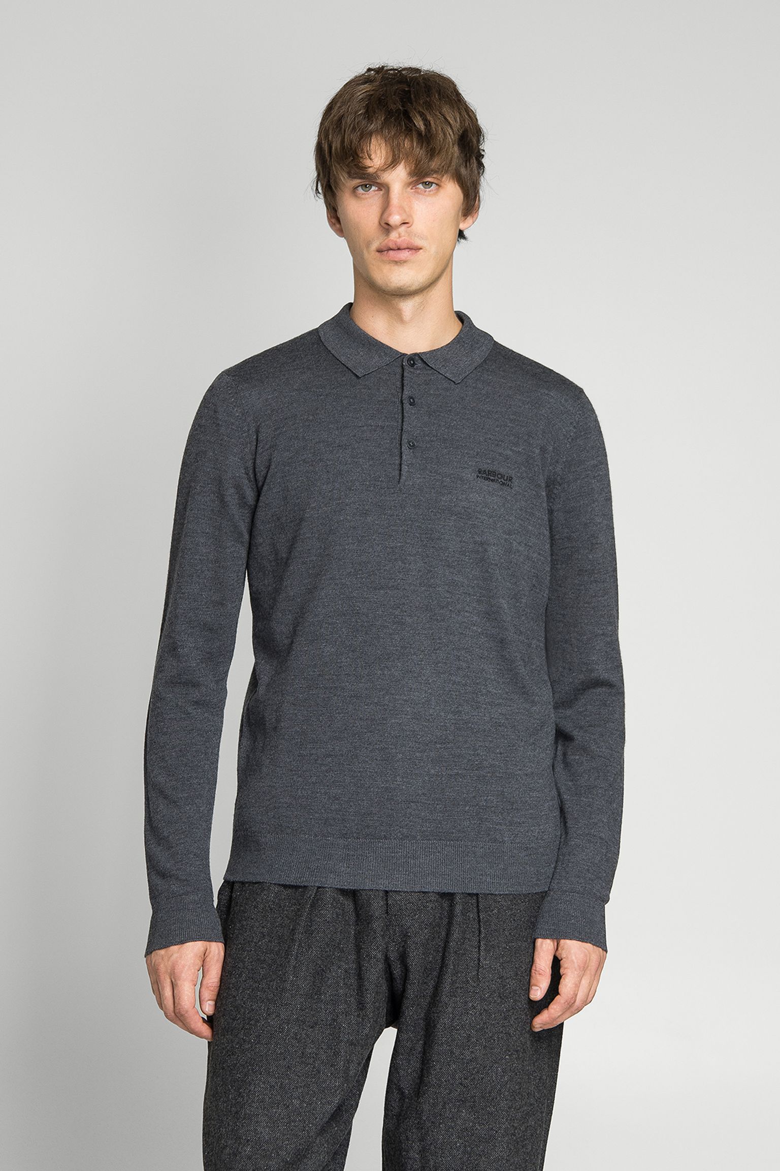 Поло BLADES COTTON HALF ZIP JUMPER