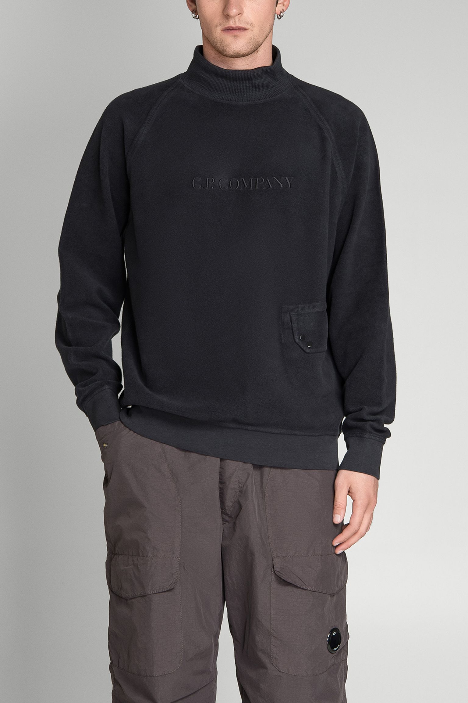 Світшот SWEATSHIRTS CREW NECK IN MELANGE JAPANESE FLEECE