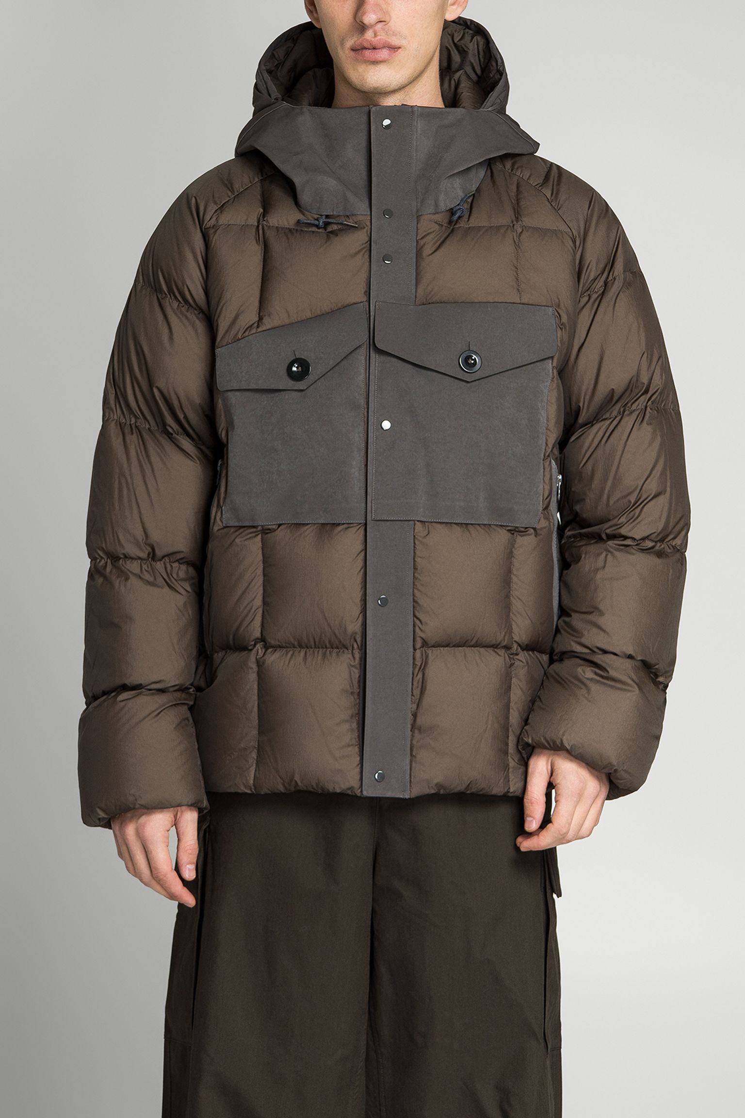 Пуховик TANKER COMBO DOWN JACKET