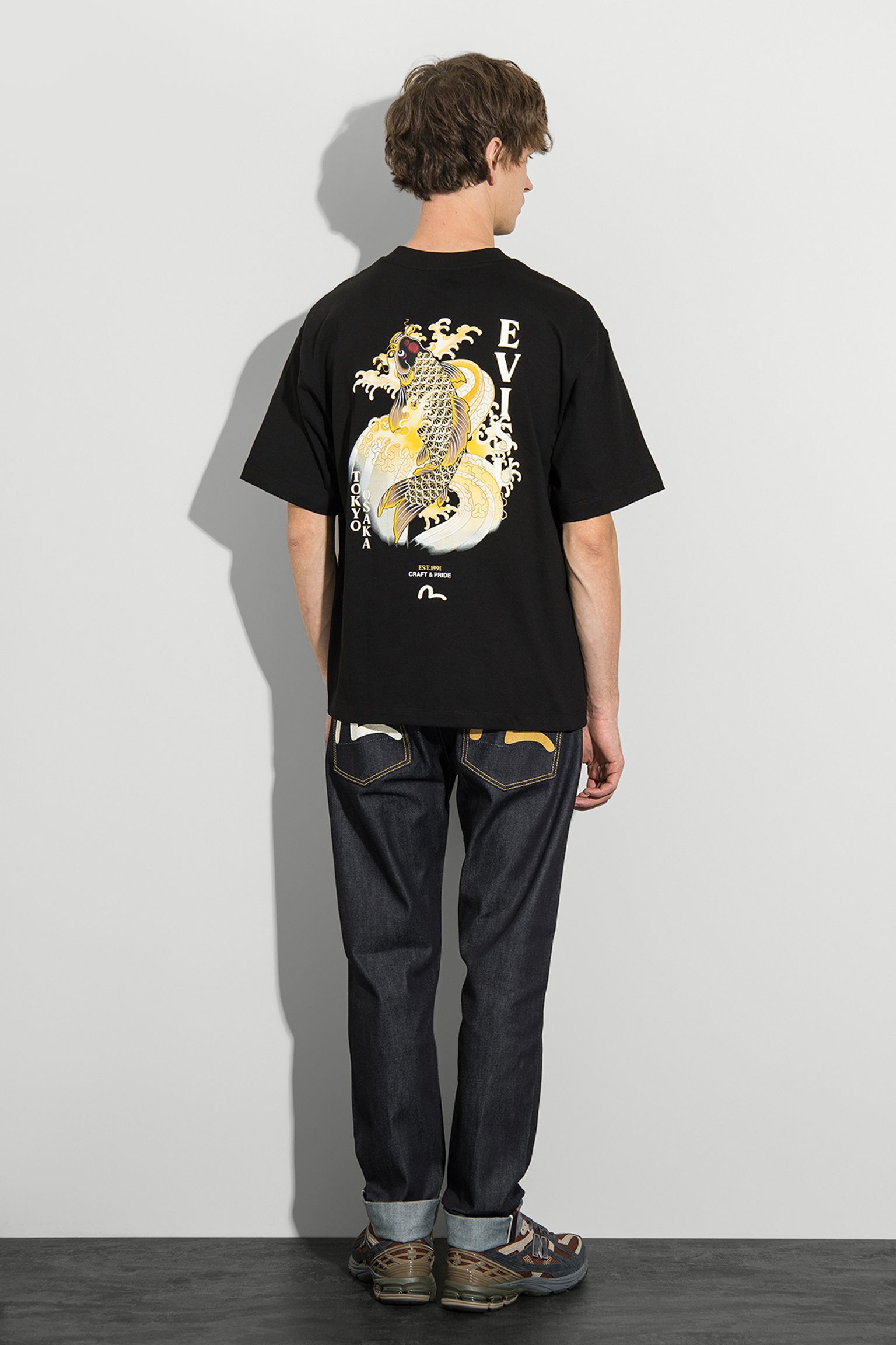 Джинсы Woven HT Seagull Printed Pocket Jeans с доставкой