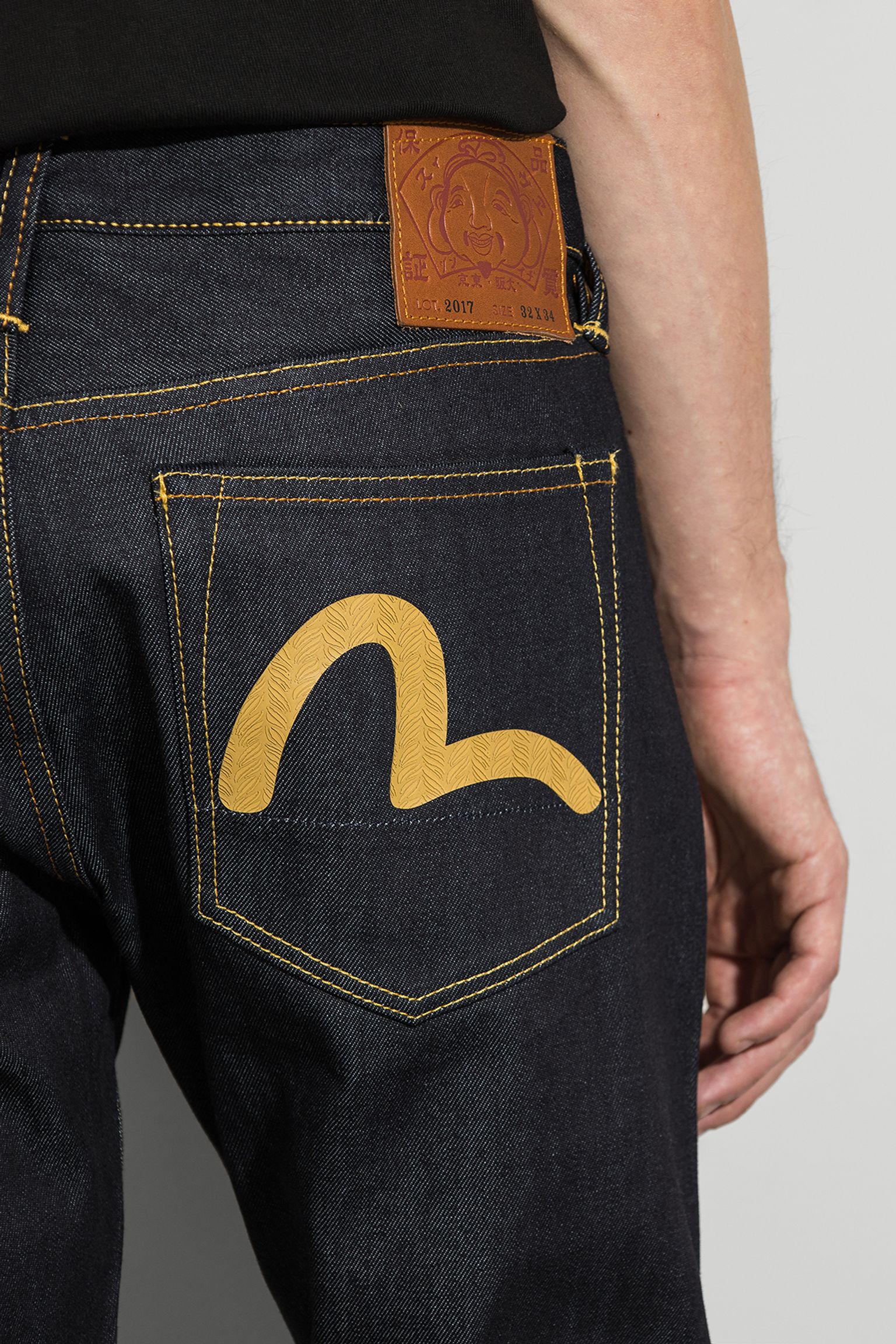 Стильные Джинсы Woven HT Seagull Printed Pocket Jeans