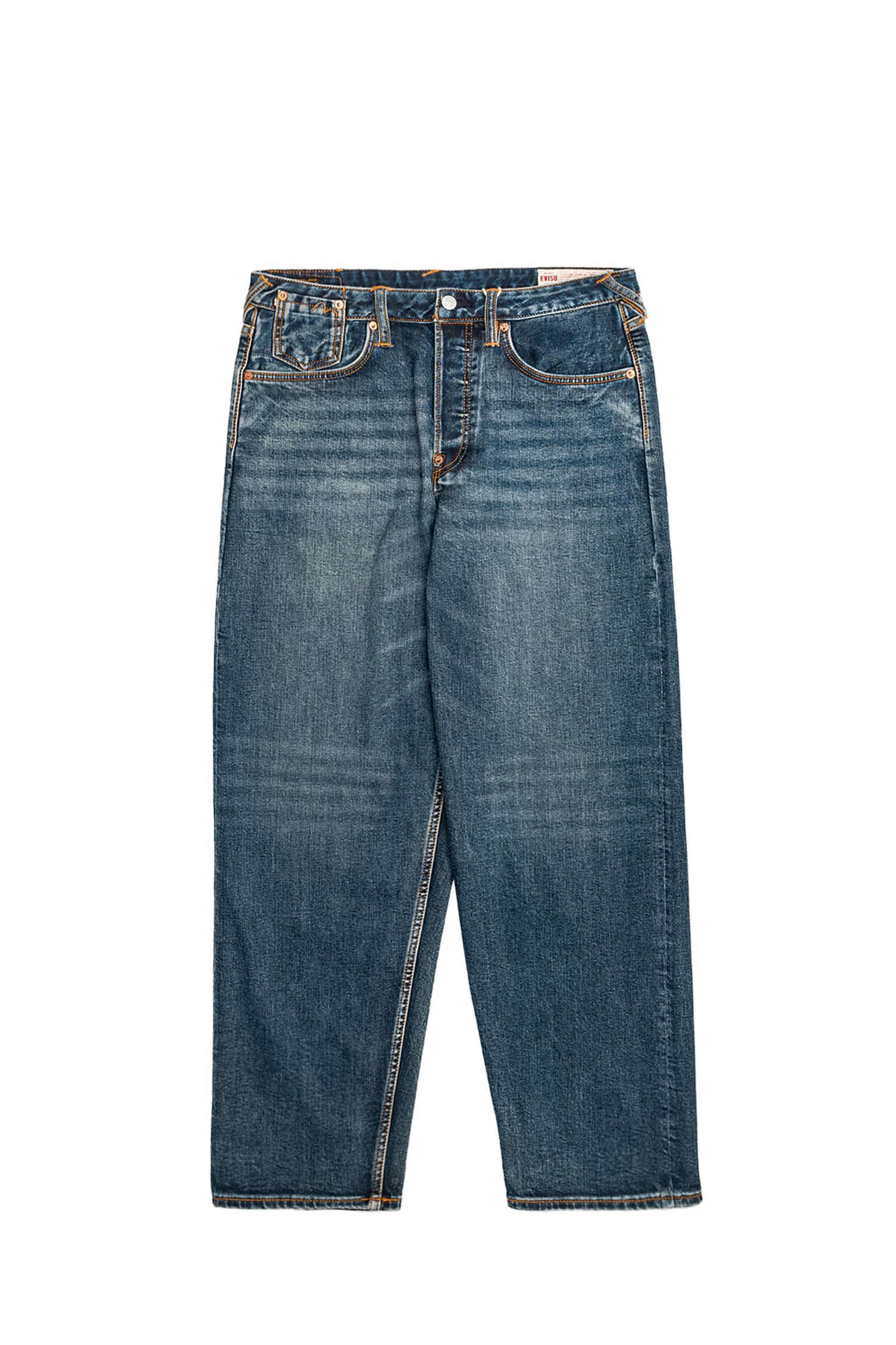 Джинсы Woven Evisu+Slot Emb Coated Jeans купить