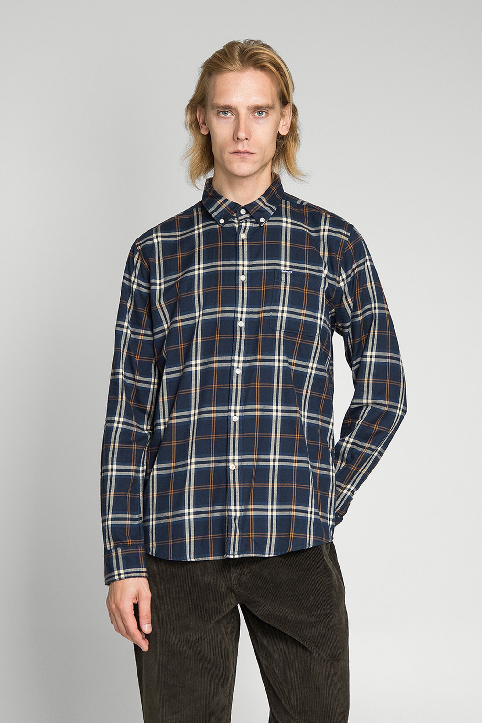 Рубашка CROSSFELL TAILORED CHECKED SHIRT