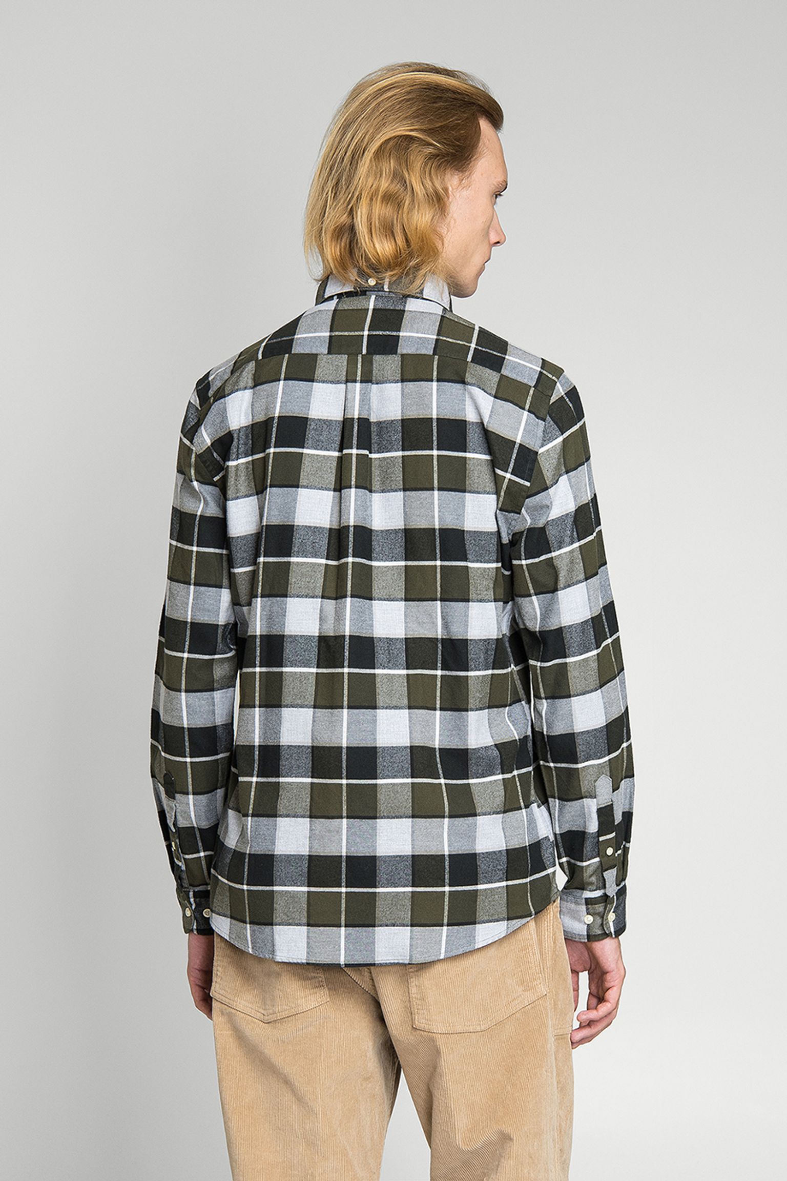 Рубашка VALLEY TAILORED CHECKED SHIRT