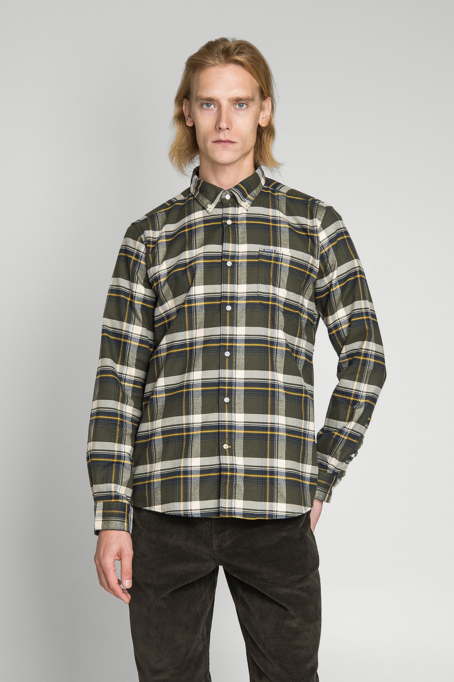 Рубашка SHIELDTON TAILORED CHECKED SHIRT