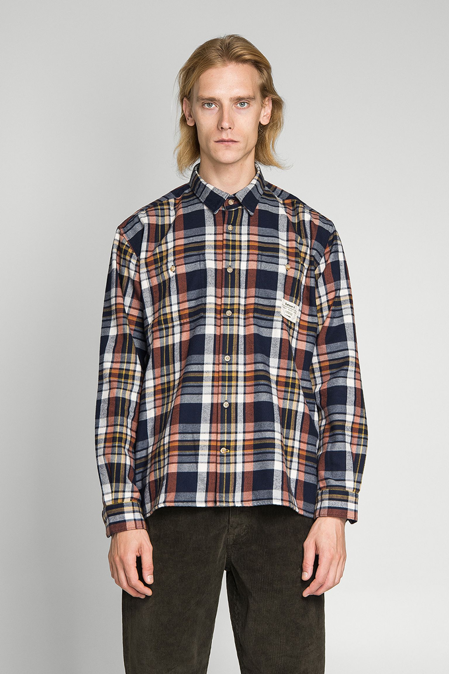 Рубашка HANLEY RELAXED CHECKED SHIRT