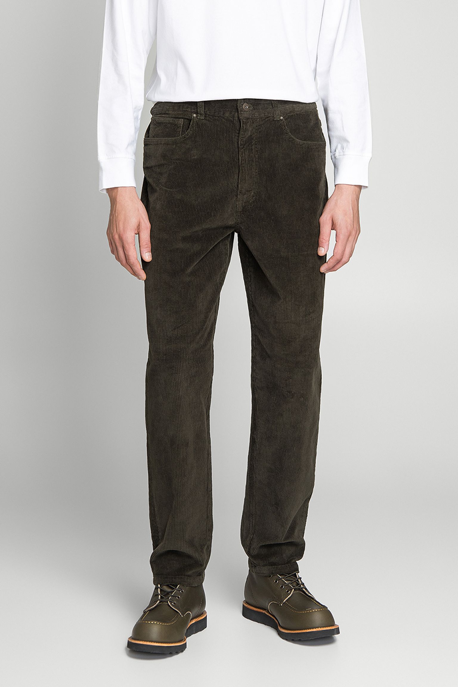 Брюки STRETCH CORD REGULAR FI TROUSER