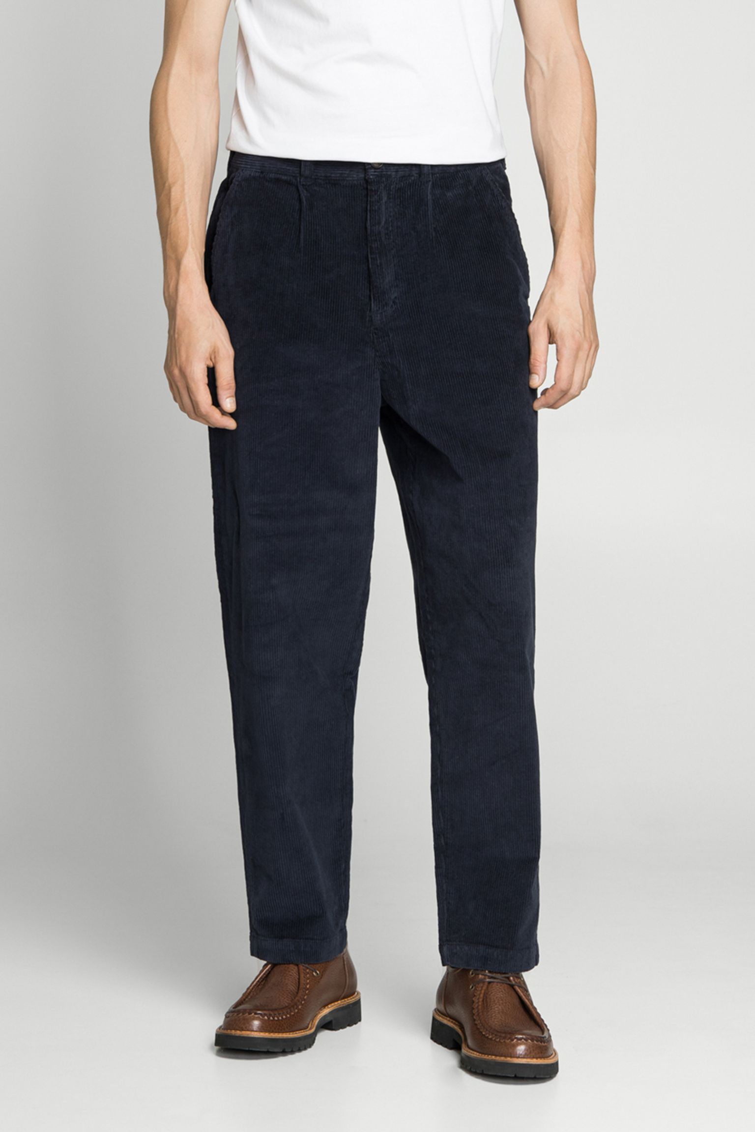 Брюки STRETCH CORD RELAXED FIT TROUSER