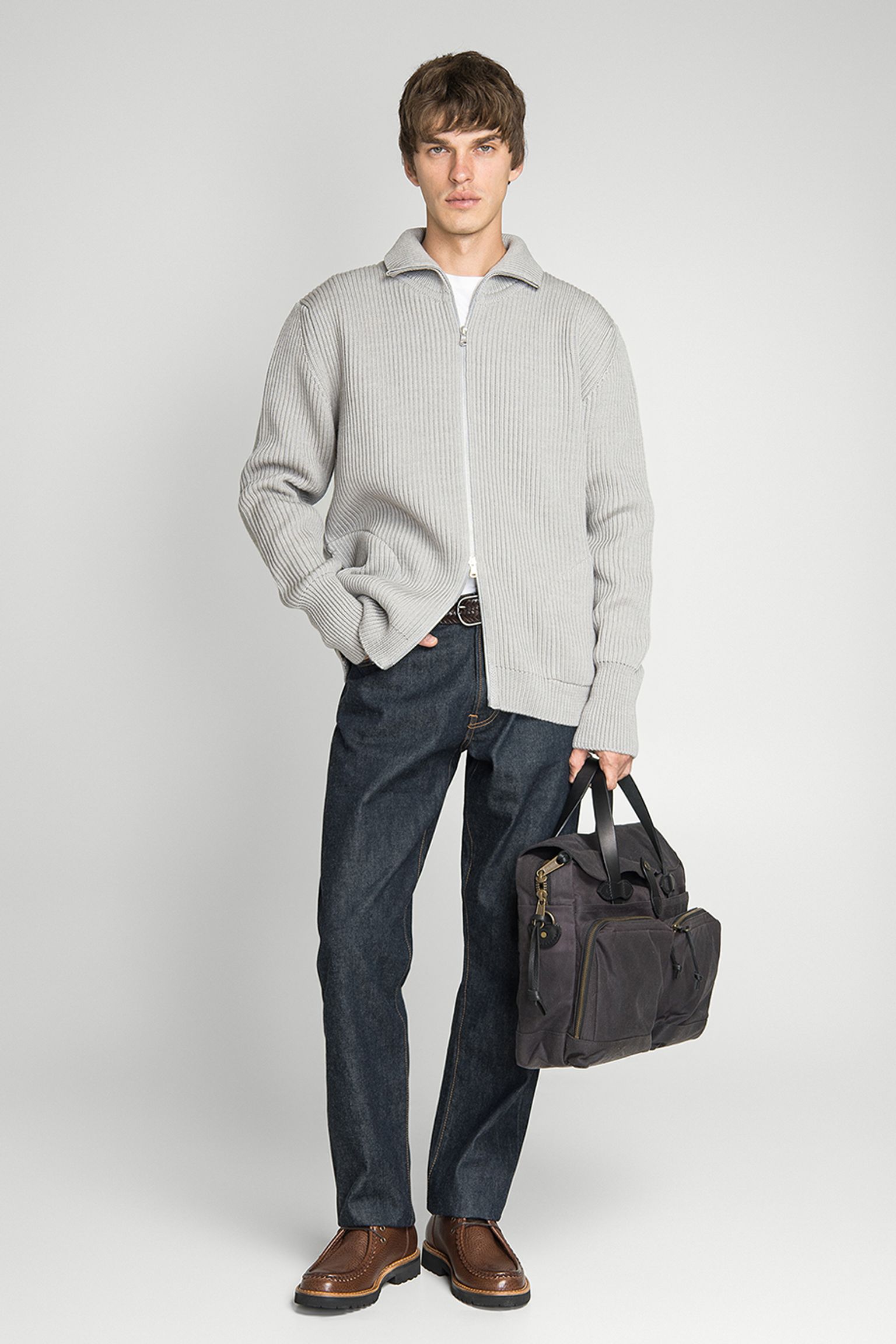 Кардиган NAVY FULL-ZIP POCKETS с доставкой